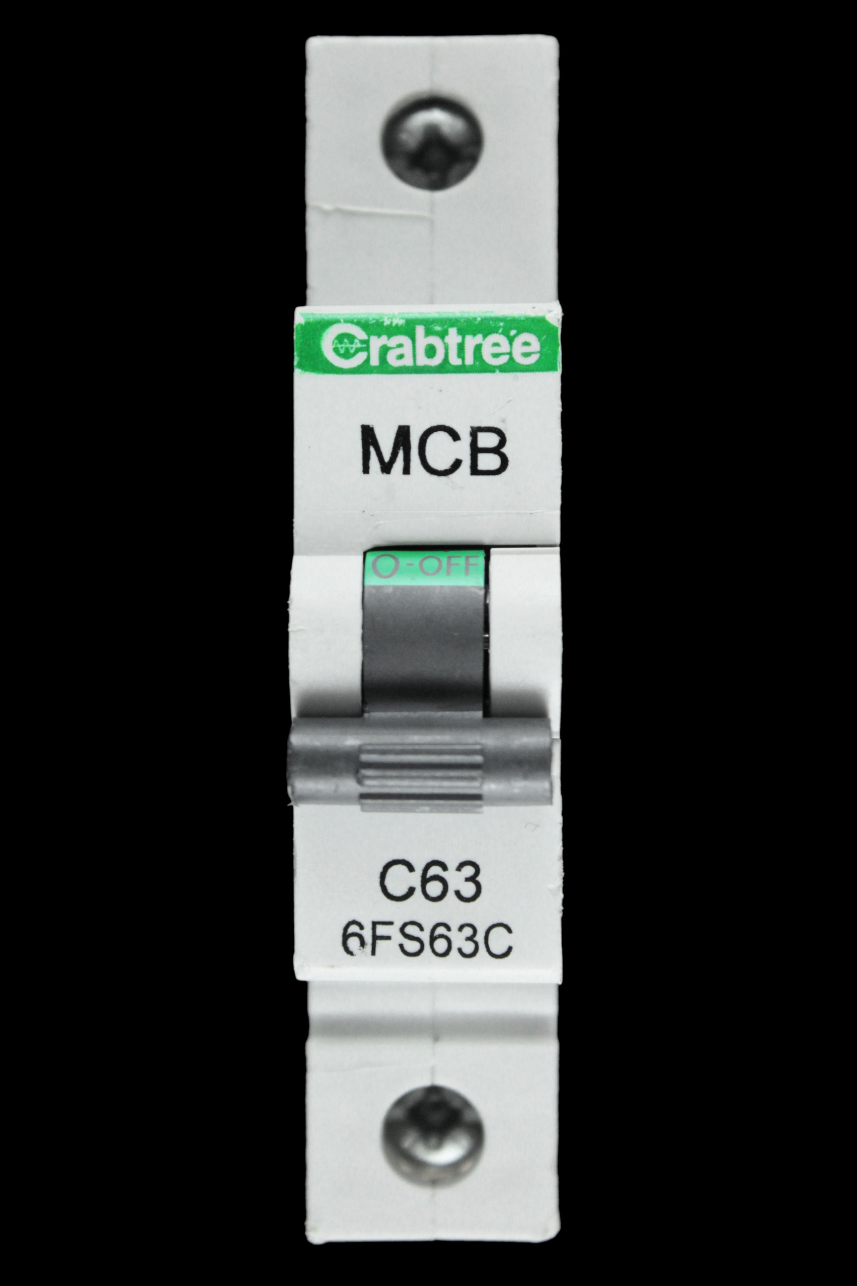 CRABTREE 63 AMP CURVE C 6kA MCB CIRCUIT BREAKER 6FS63C BC