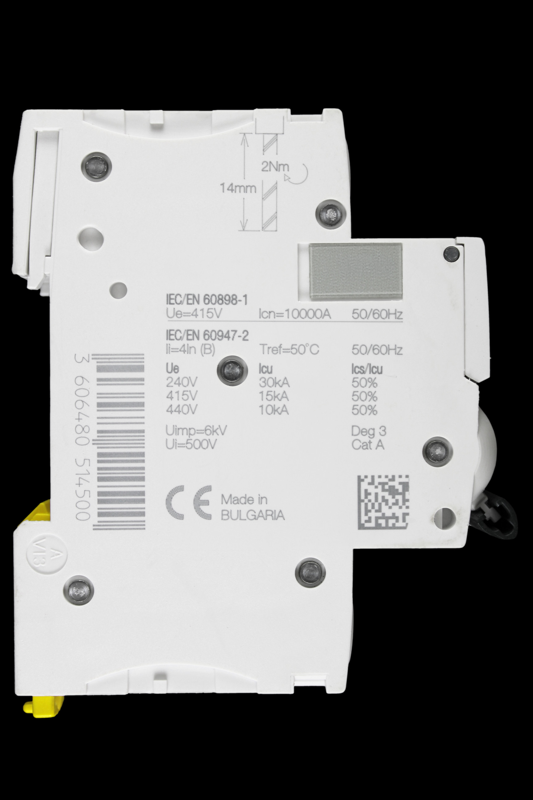 SCHNEIDER 20 AMP CURVE B 10kA TRIPLE POLE MCB CIRCUIT BREAKER A9F53320 IC60H