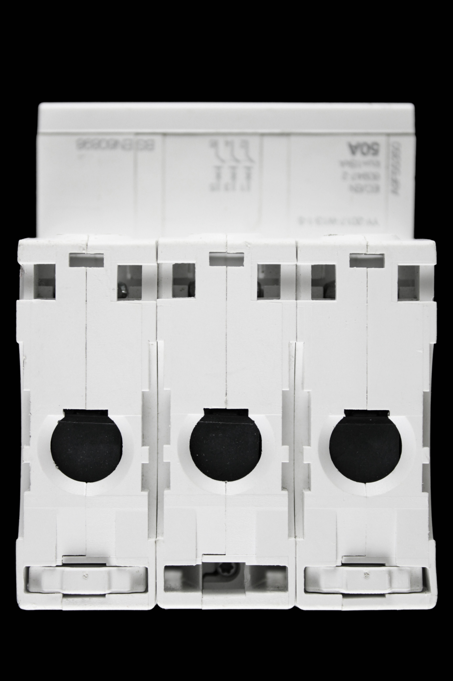 SCHNEIDER 50 AMP CURVE D 10kA TRIPLE POLE MCB CIRCUIT BREAKER A9F55350 IC60H