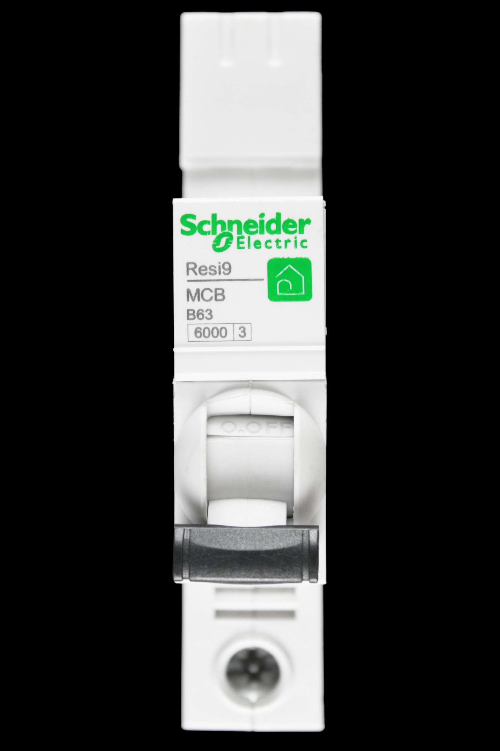 SCHNEIDER 63 AMP CURVE B 6kA MCB CIRCUIT BREAKER R9F87163 RESI9