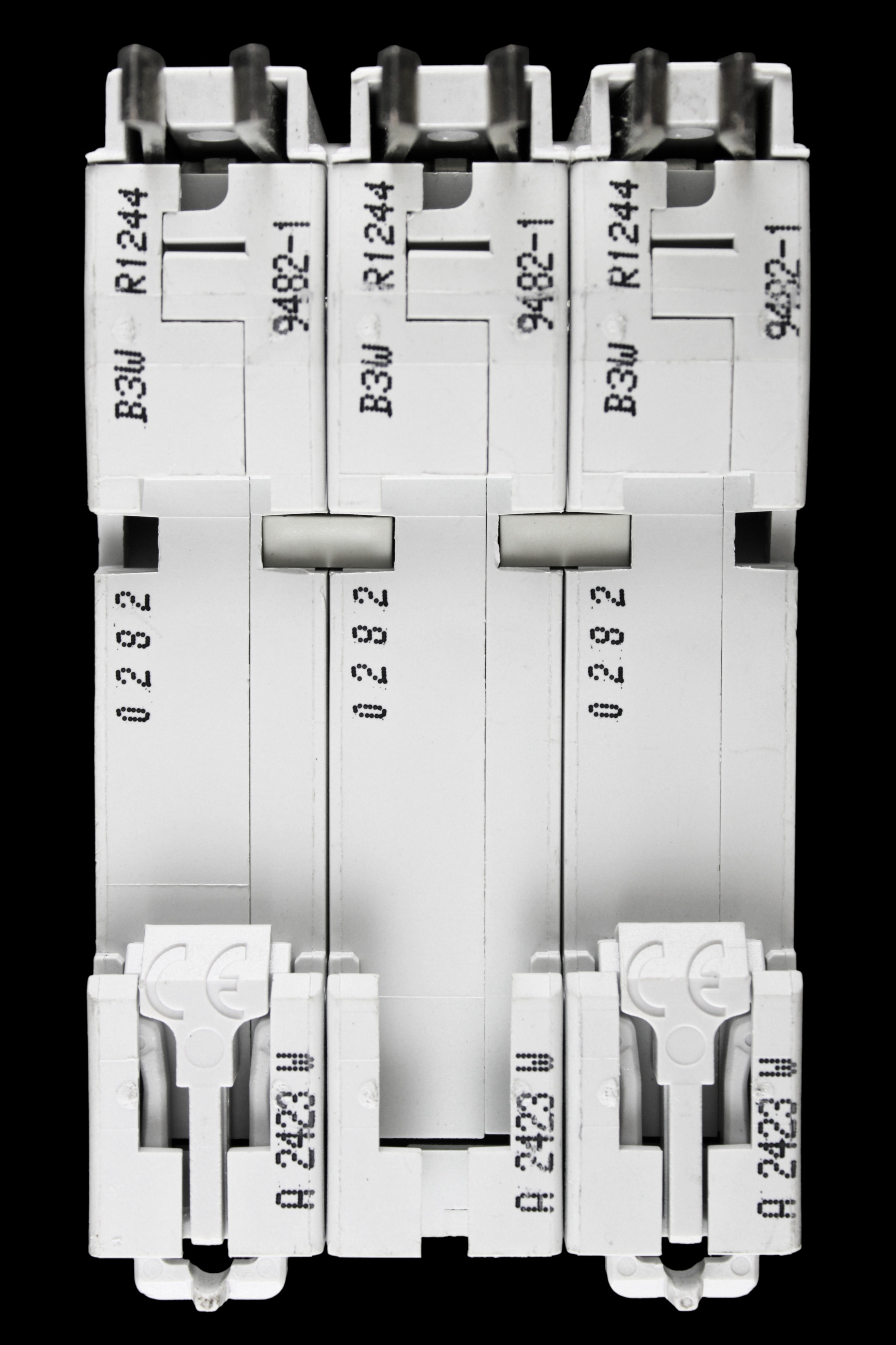 SCHNEIDER 63 AMP CURVE C 10kA TRIPLE POLE MCB CIRCUIT BREAKER KQ 10C363