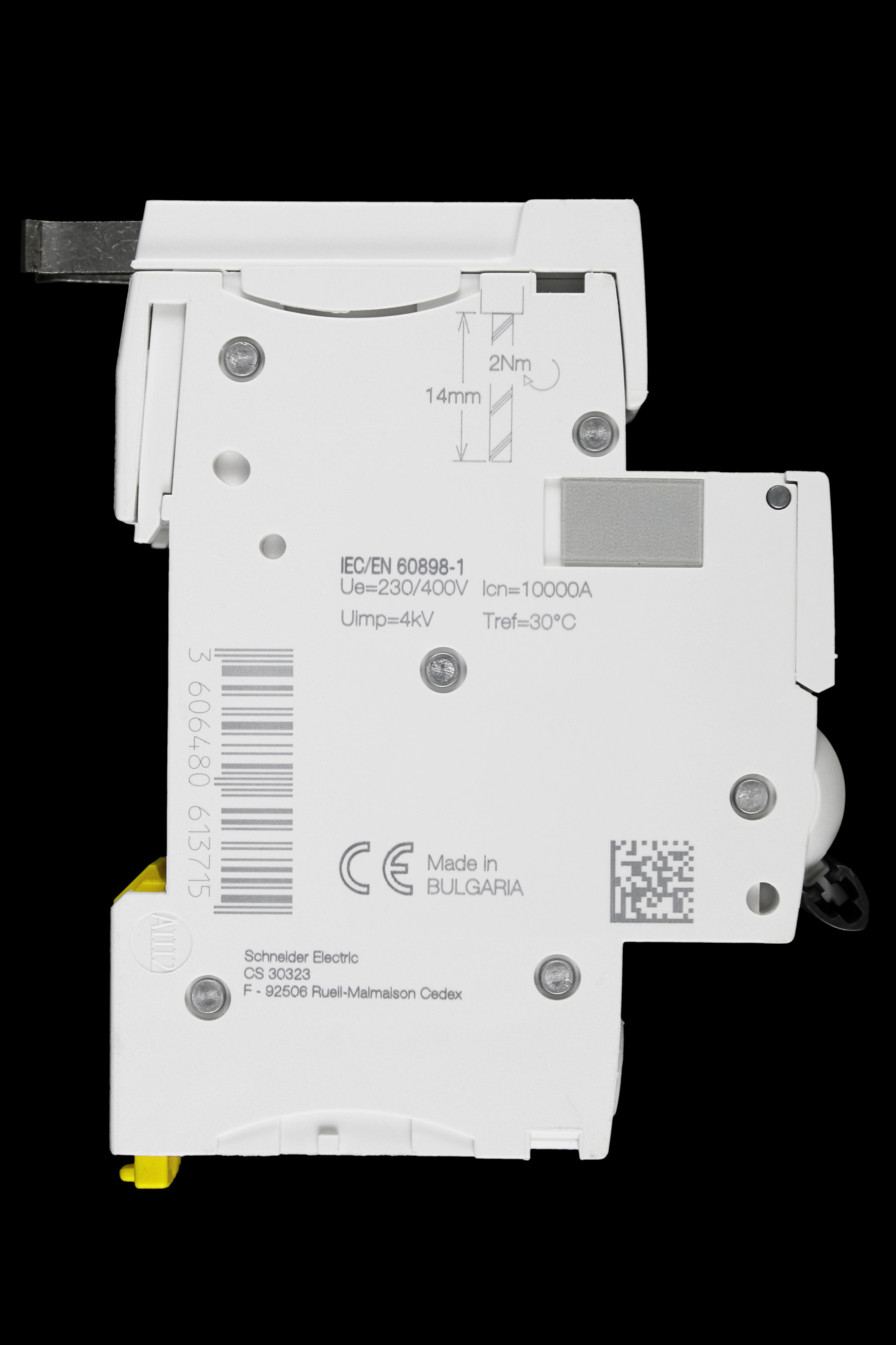 SCHNEIDER 10 AMP CURVE D 10kA MCB CIRCUIT BREAKER IKQ A9F58110