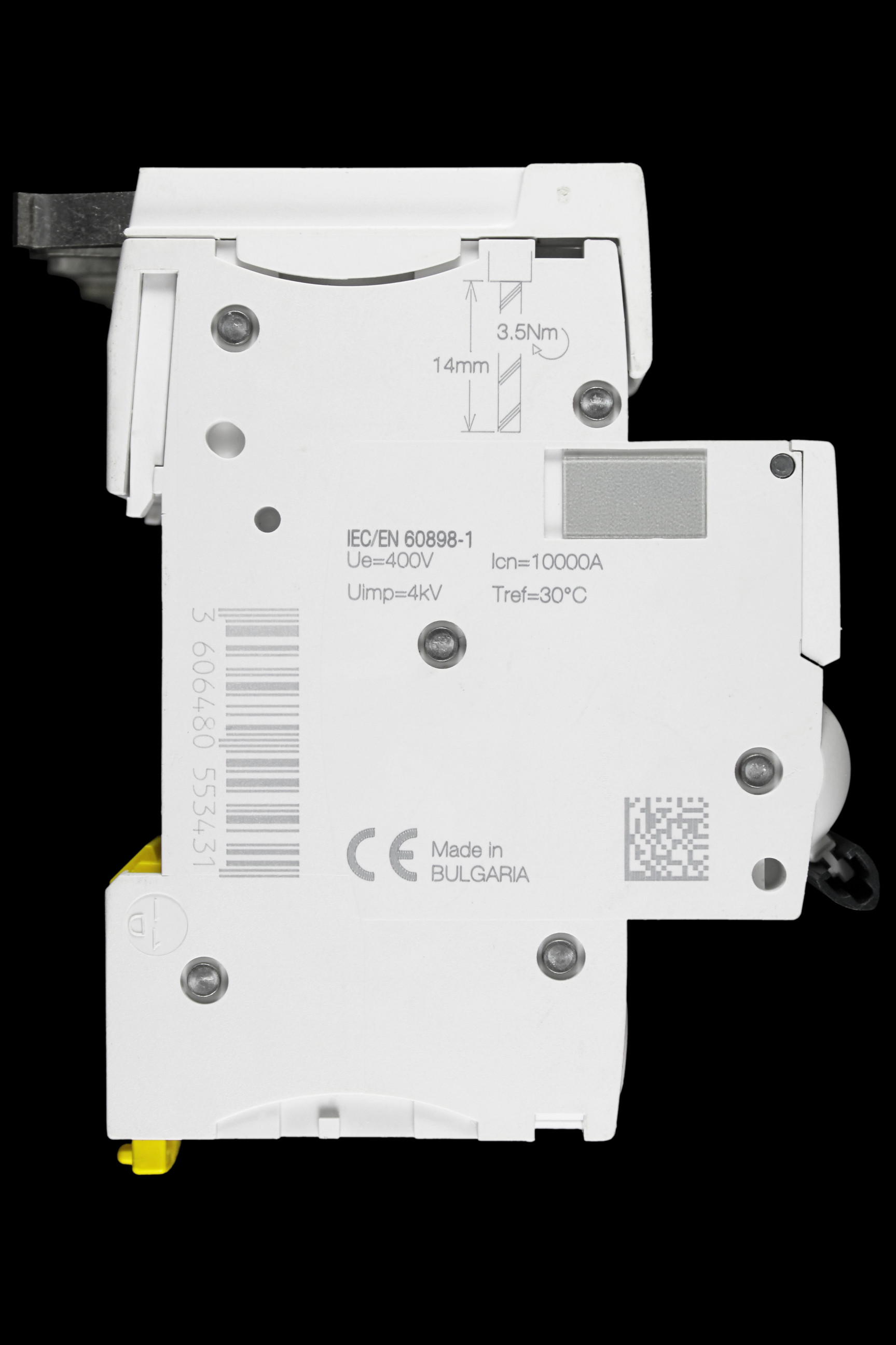 SCHNEIDER 63 AMP CURVE D 10kA TRIPLE POLE MCB CIRCUIT BREAKER IKQ A9F58363