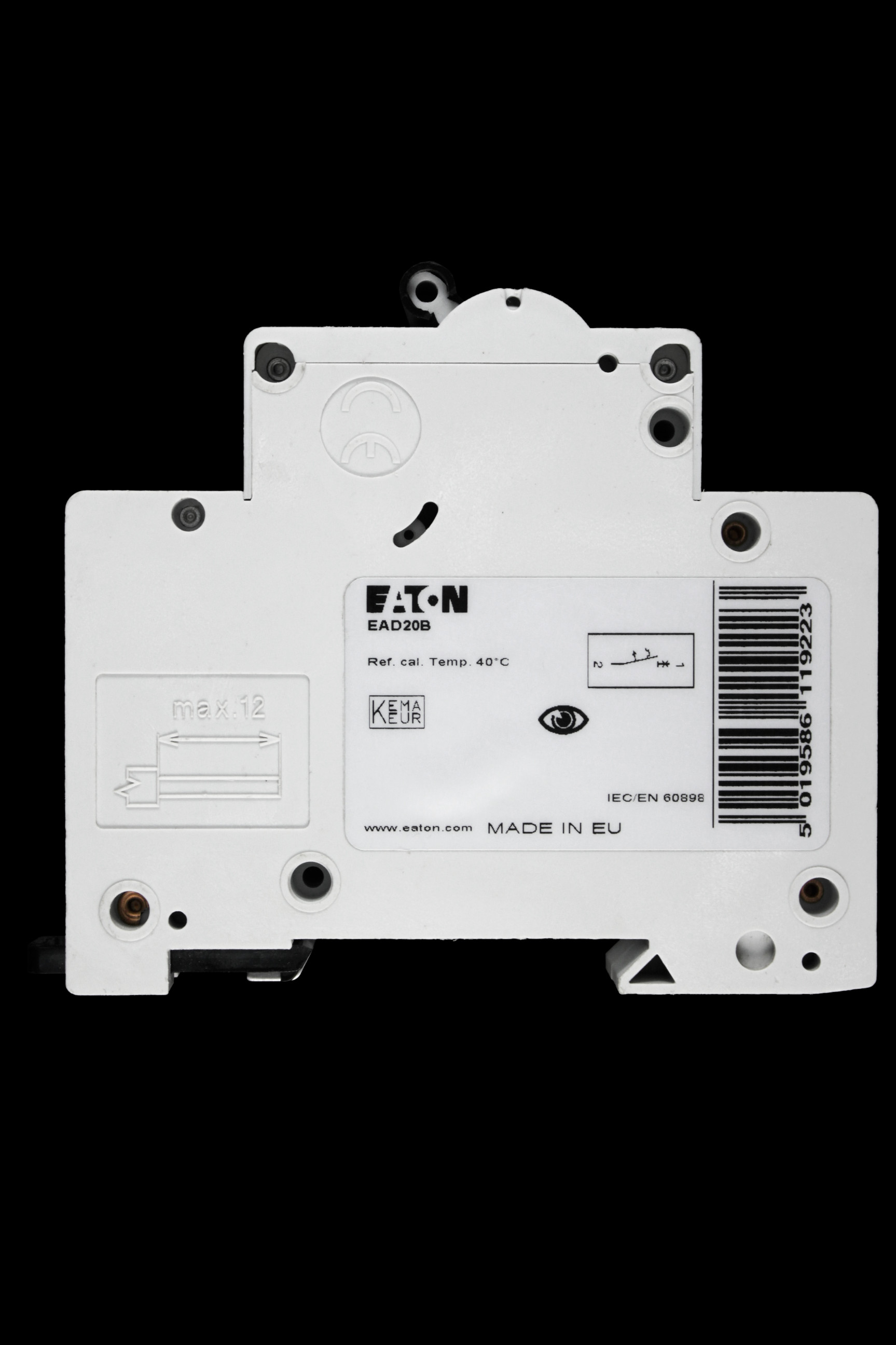 EATON 20 AMP CURVE B 6kA CIRCUIT BREAKER MCB EAD20B