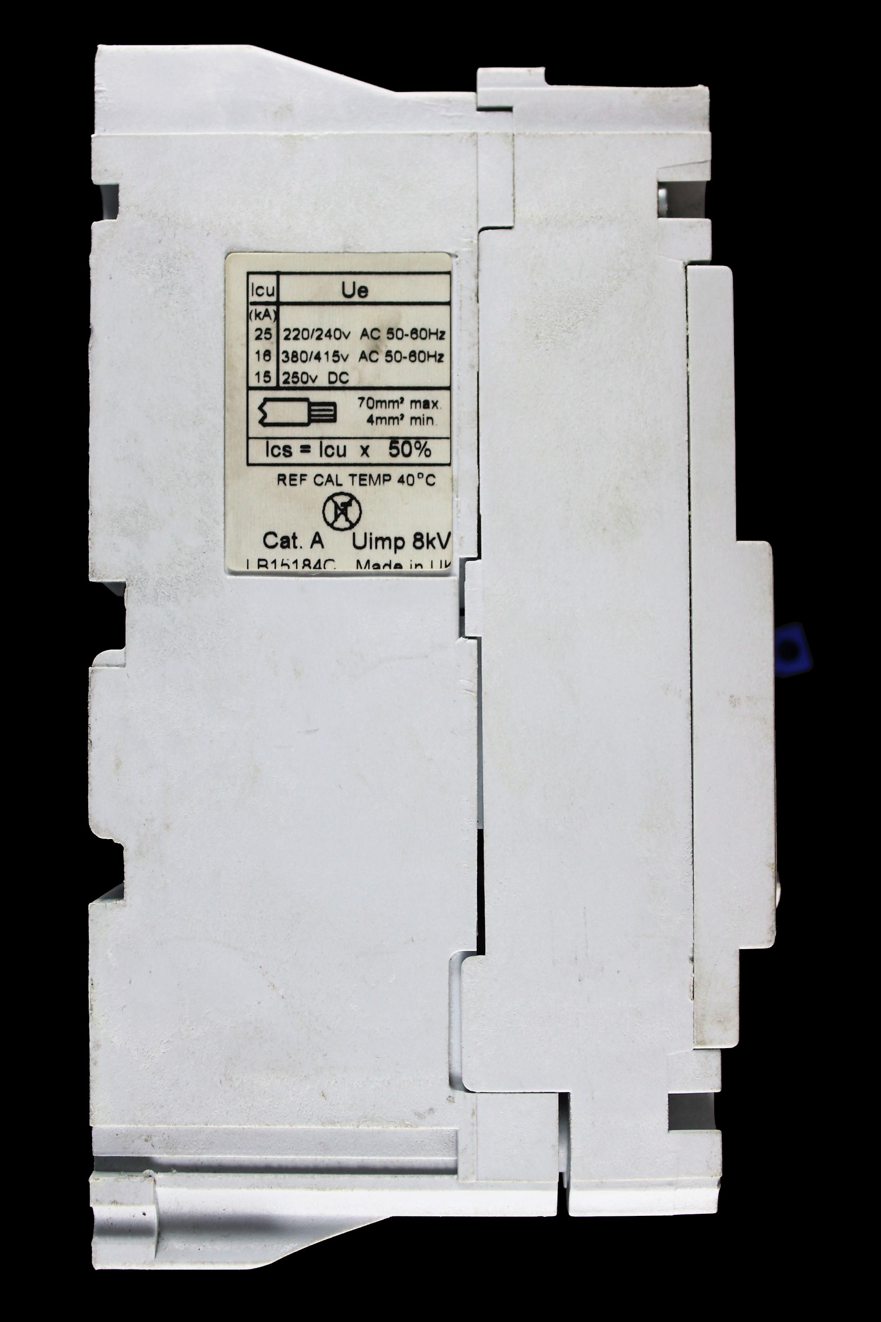 BILL 100 AMP 16kA TRIPLE POLE MCCB TLG1003