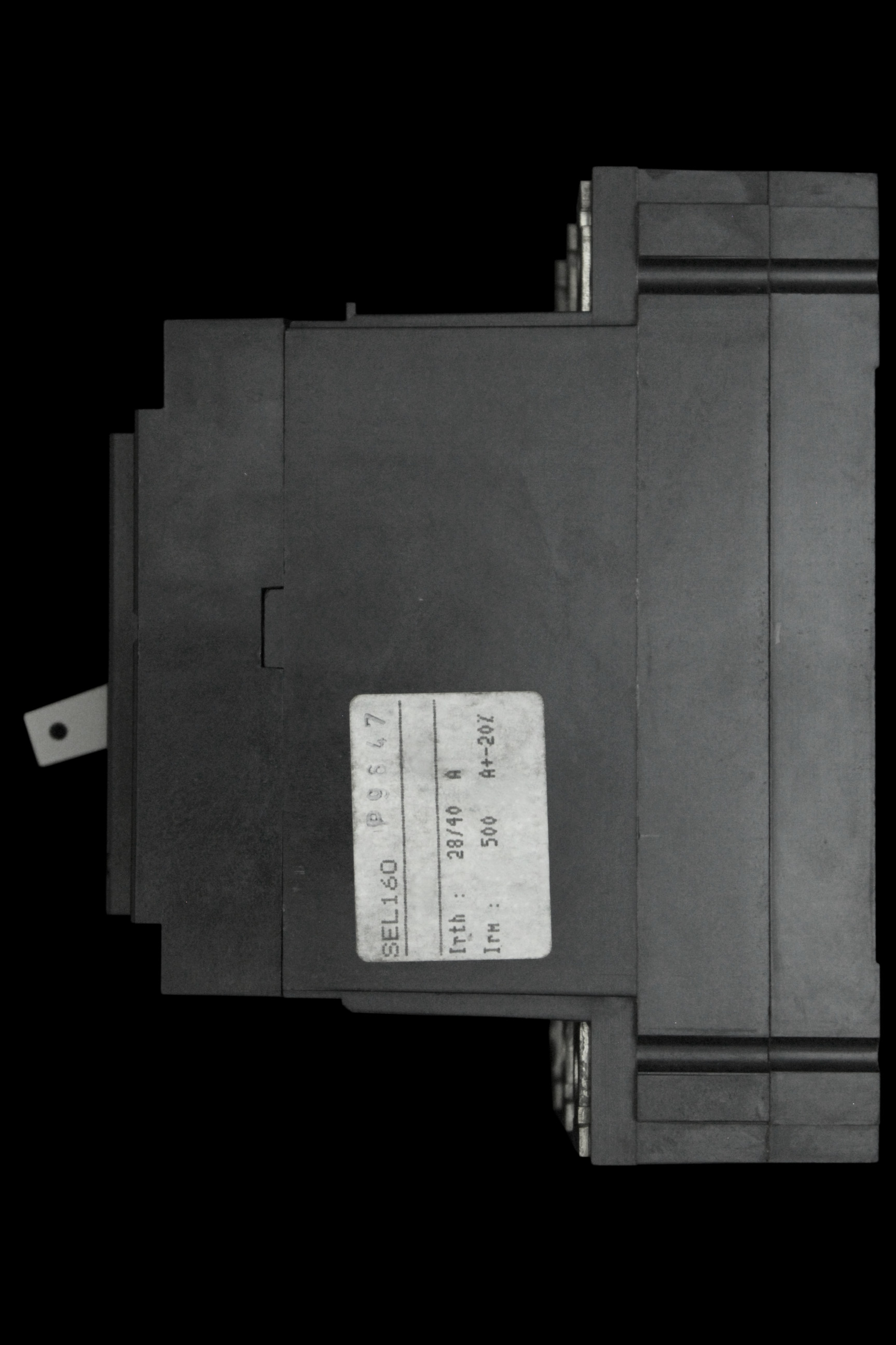 FEDERAL 40 AMP 25kA TRIPLE POLE MCCB SELECT II SEL160