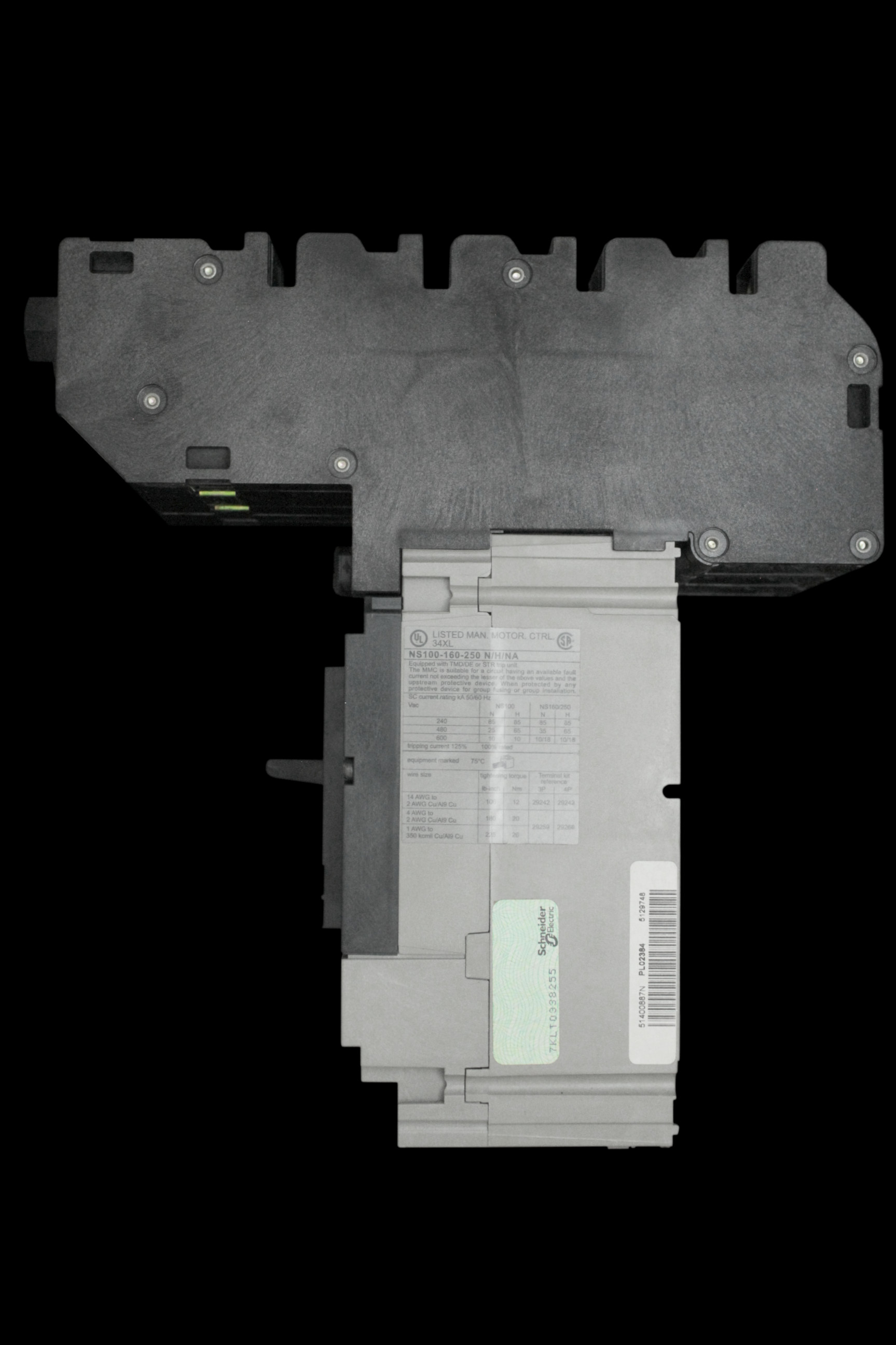 MERLIN GERIN 25 AMP 25kA TRIPLE POLE MCCB MGP0253 NS100N