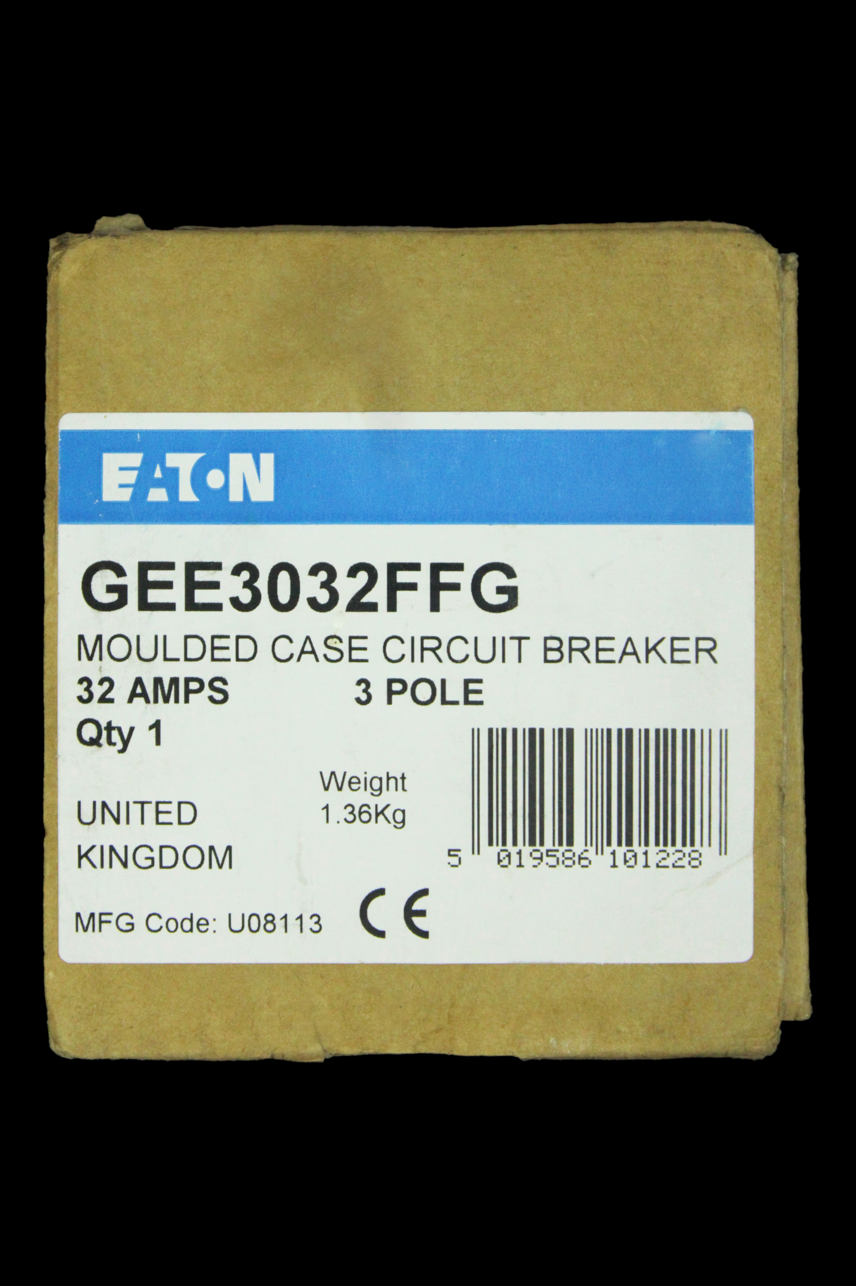 EATON 32 AMP 25kA TRIPLE POLE MCCB GEE3032FFG SERIES G