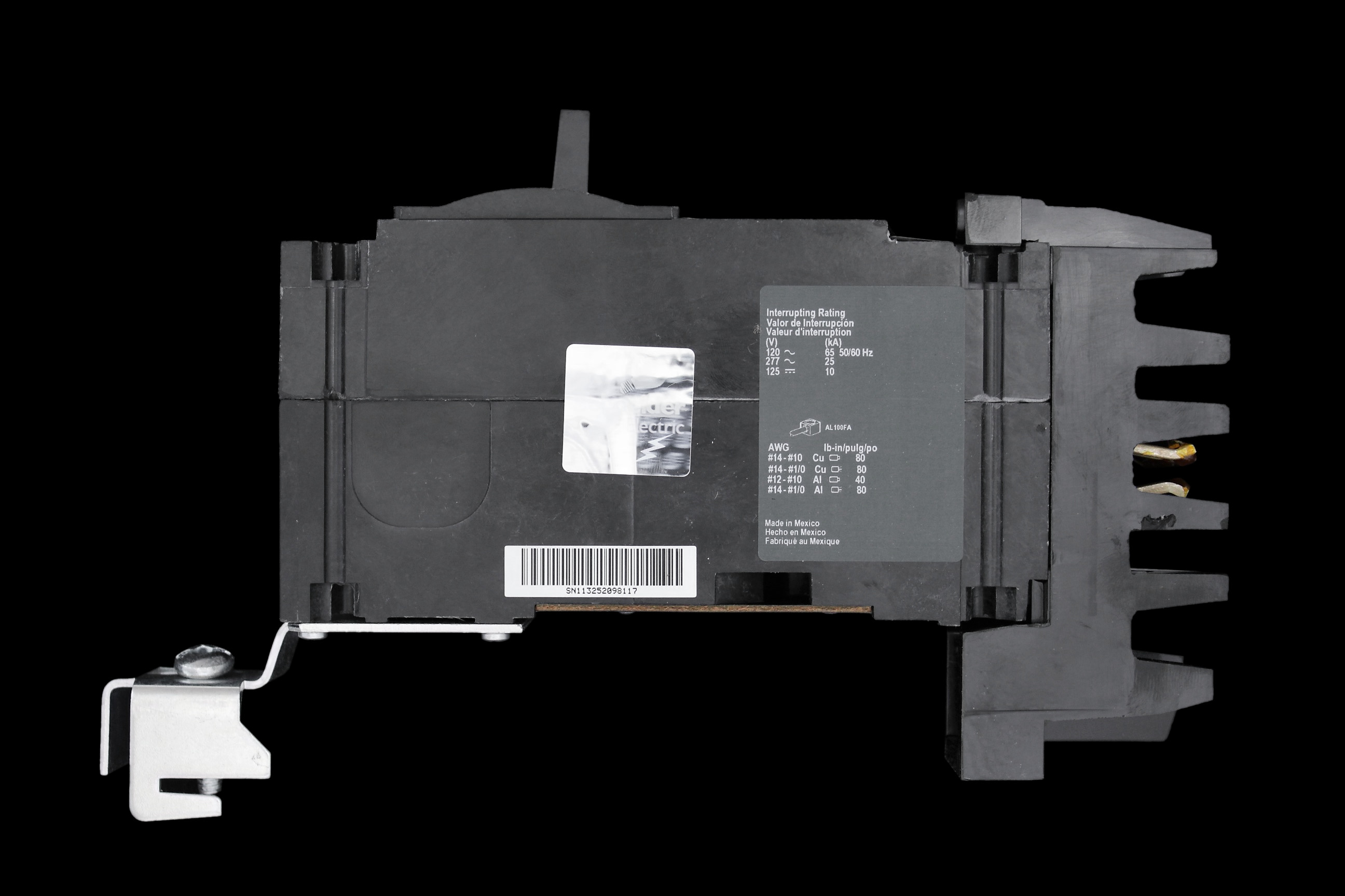 SQUARE D 63 AMP 25kA MCCB SFA1063B