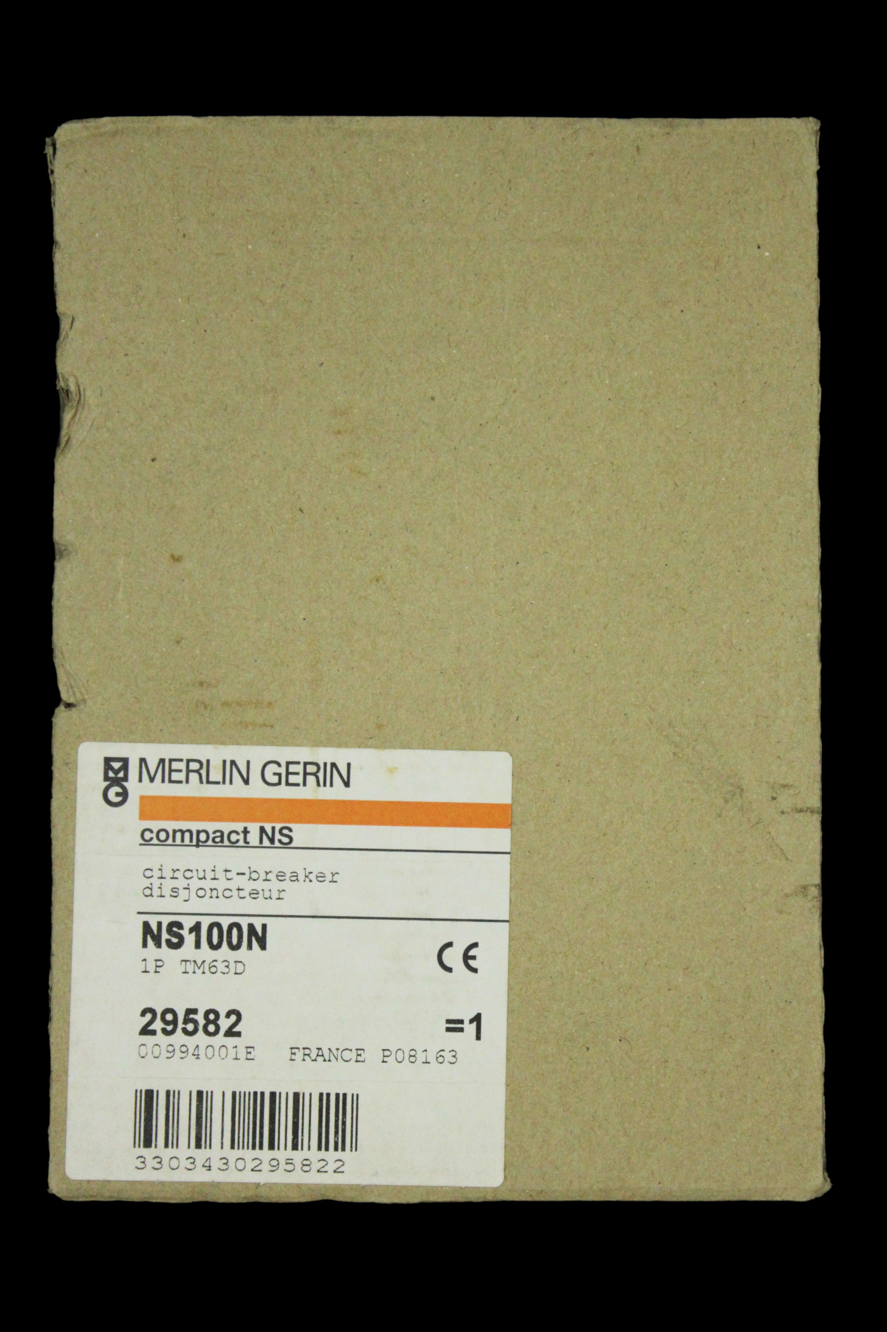 MERLIN GERIN 63 AMP 25kA MCCB NS100N 29582