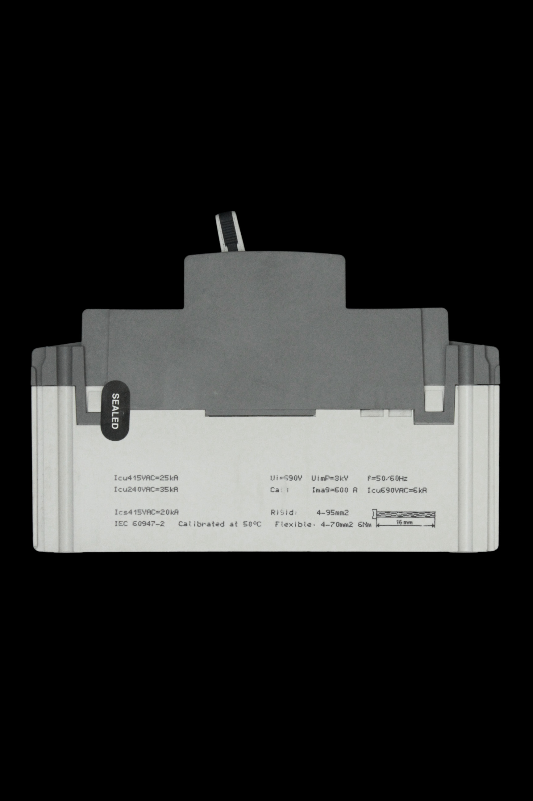 HAGER 40 AMP 25kA MCCB 313598 HHA038Z X160