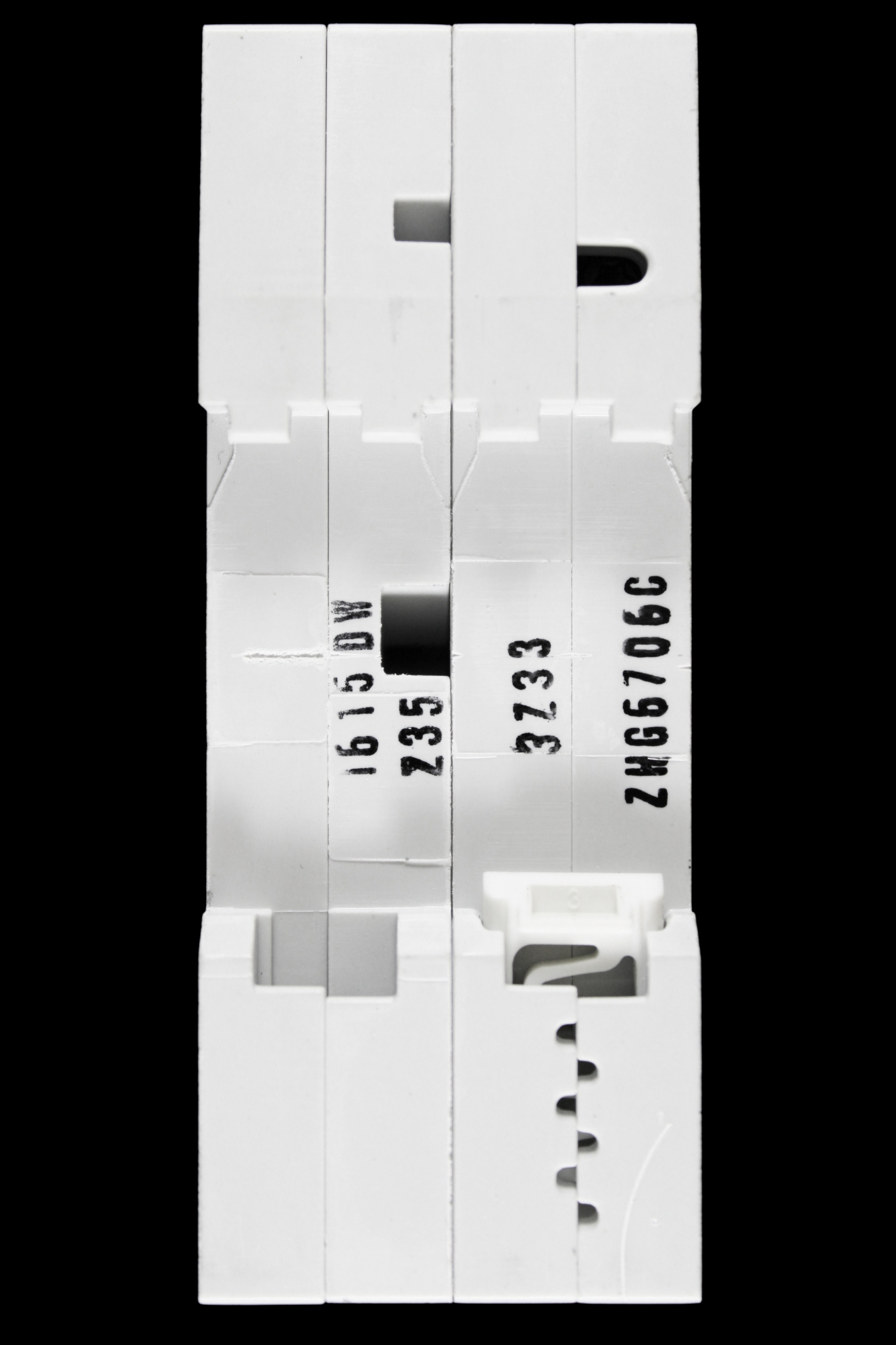 Legrand 07881 3 Amp Type C 6kA 30mA Double Pole RCBO – DIN Rail Mount, White