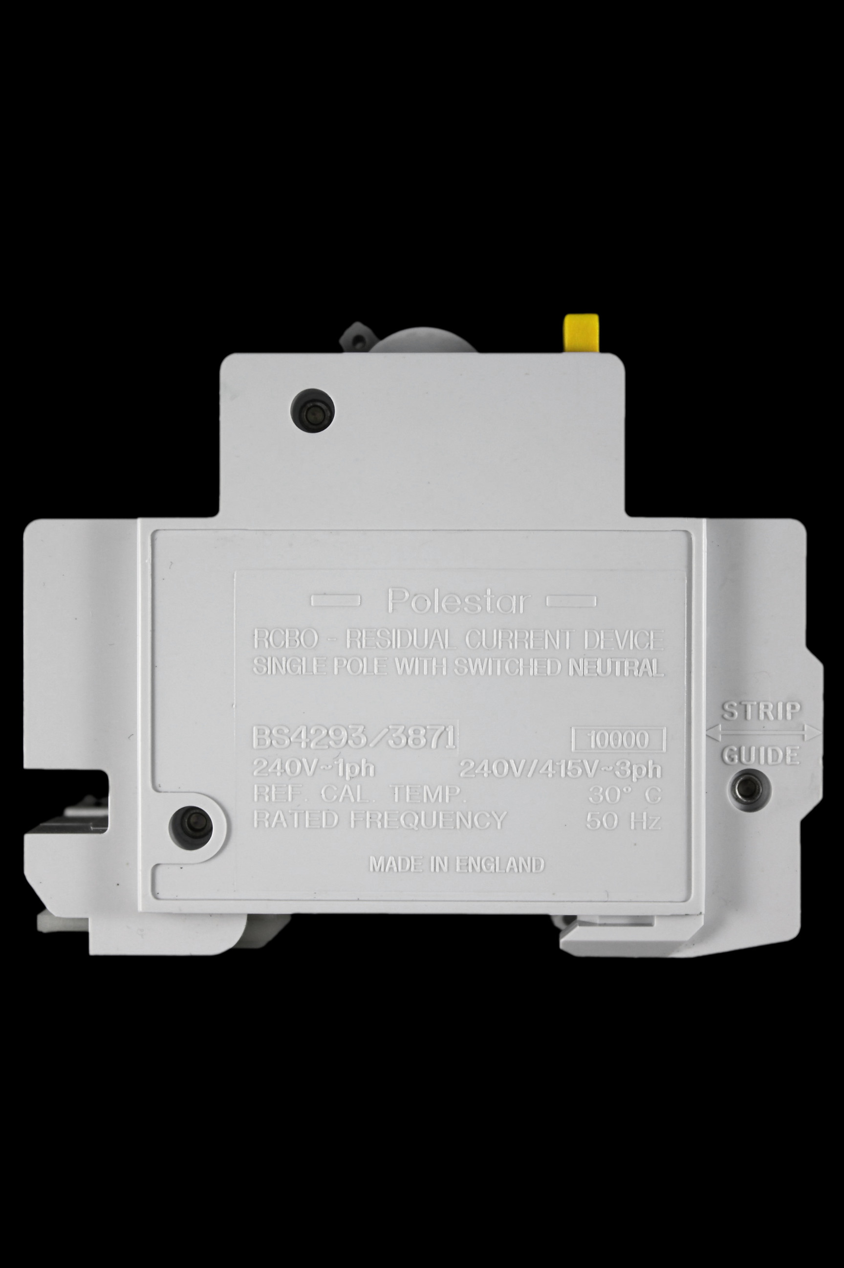 CRABTREE 16 AMP CURVE C 10kA 100mA DOUBLE POLE RCBO TYPE AC POLESTAR 602C/16100