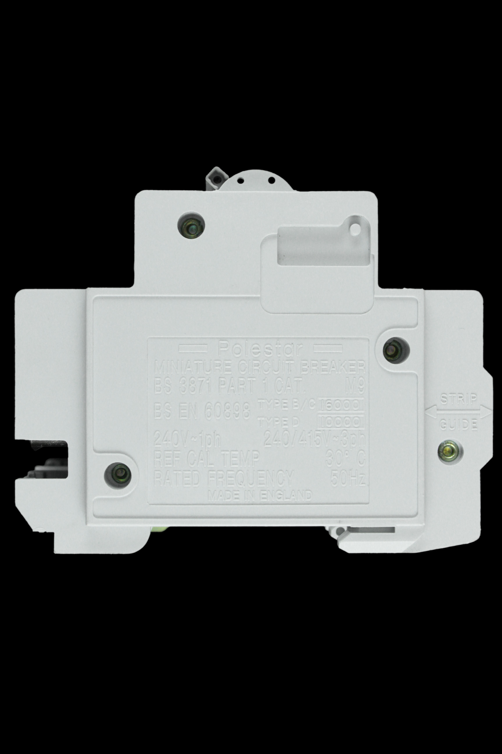 CRABTREE 63 AMP CURVE C 16kA DOUBLE POLE MCB CIRCUIT BREAKER POLESTAR 62C/63