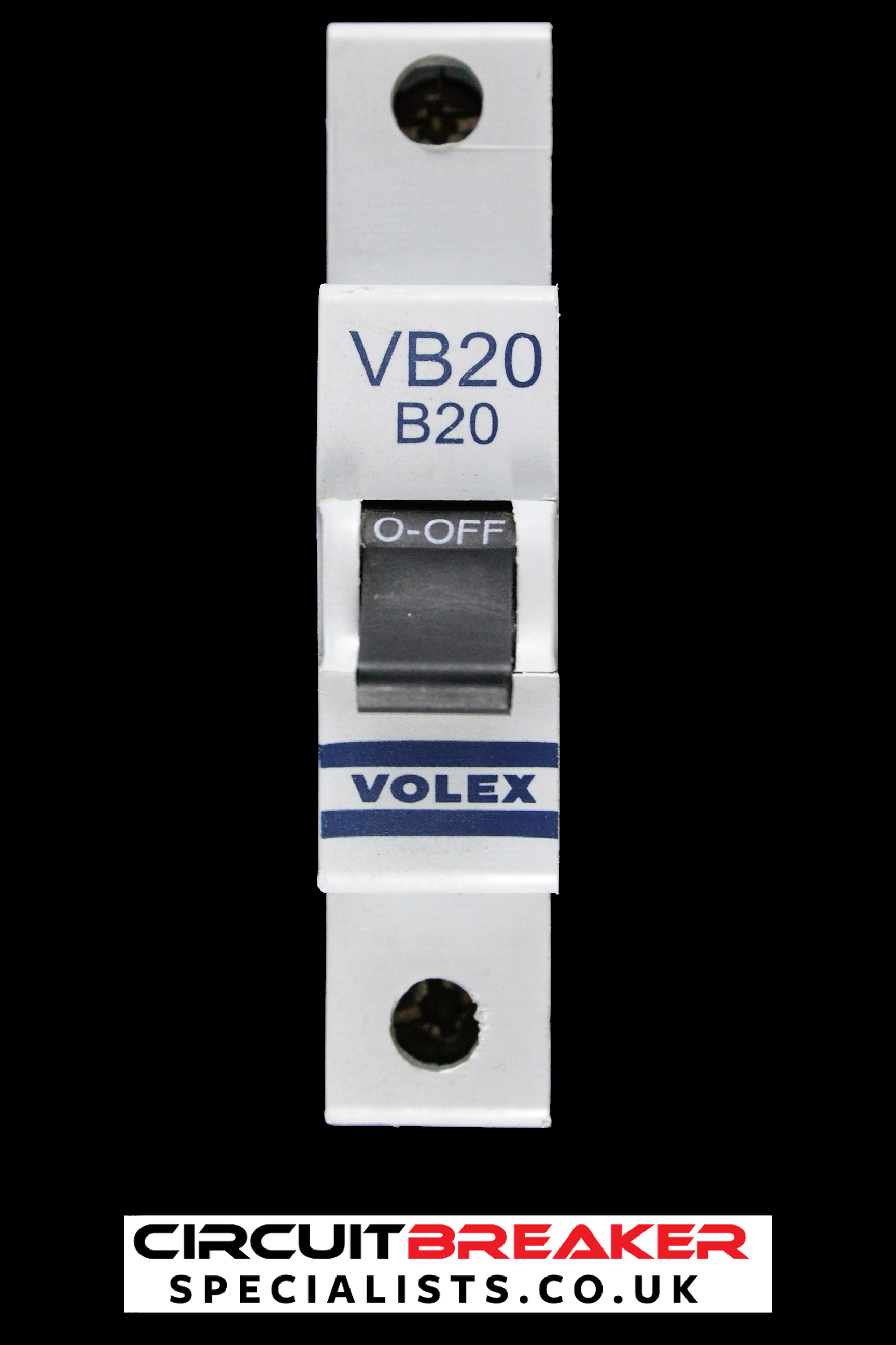 VOLEX B 20 MCB 6kA CIRCUIT BREAKER VB20 WC