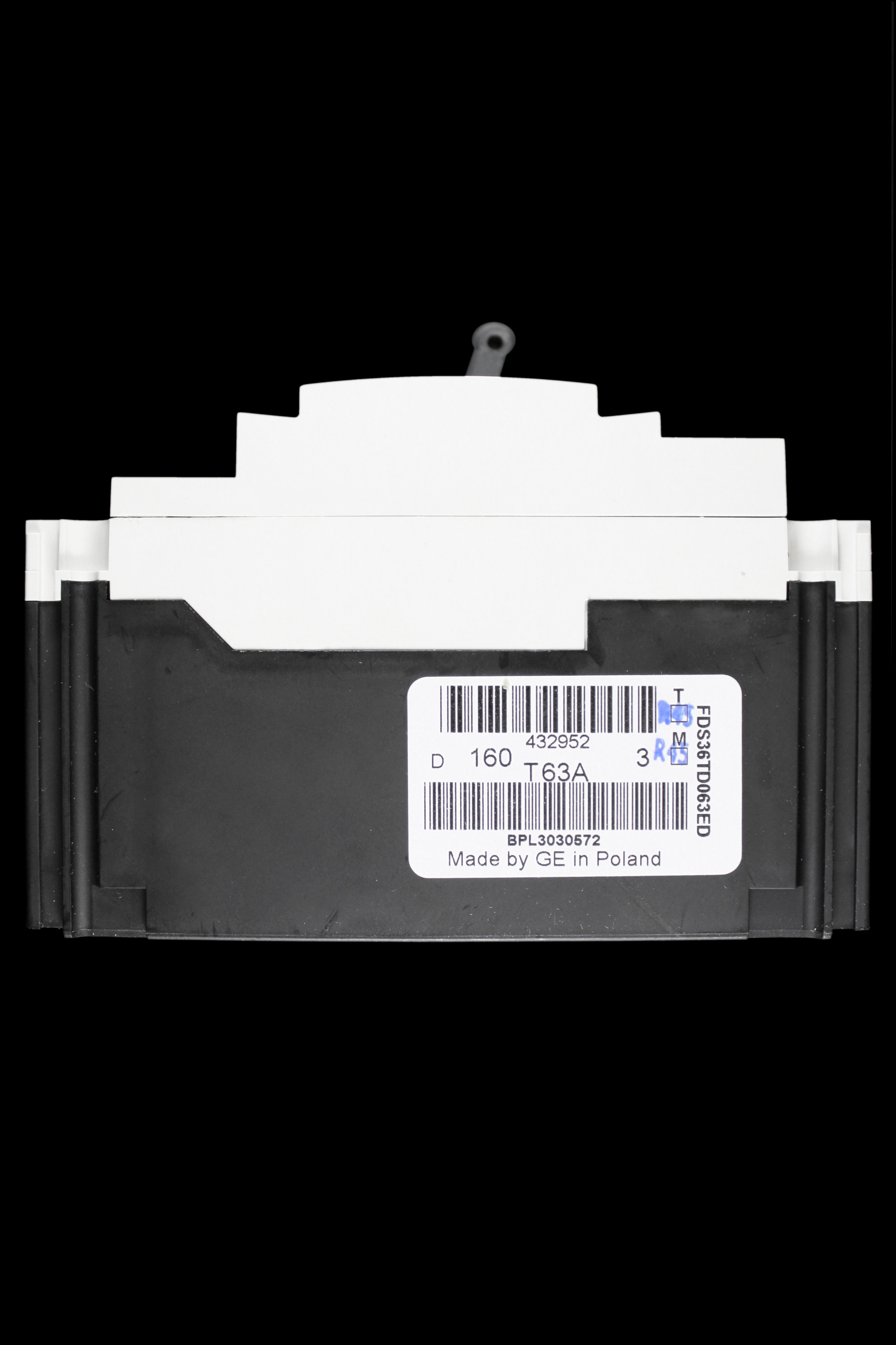 GENERAL ELECTRIC 63 AMP 36kA TRIPLE POLE MCCB FD160 FDS36TD063ED