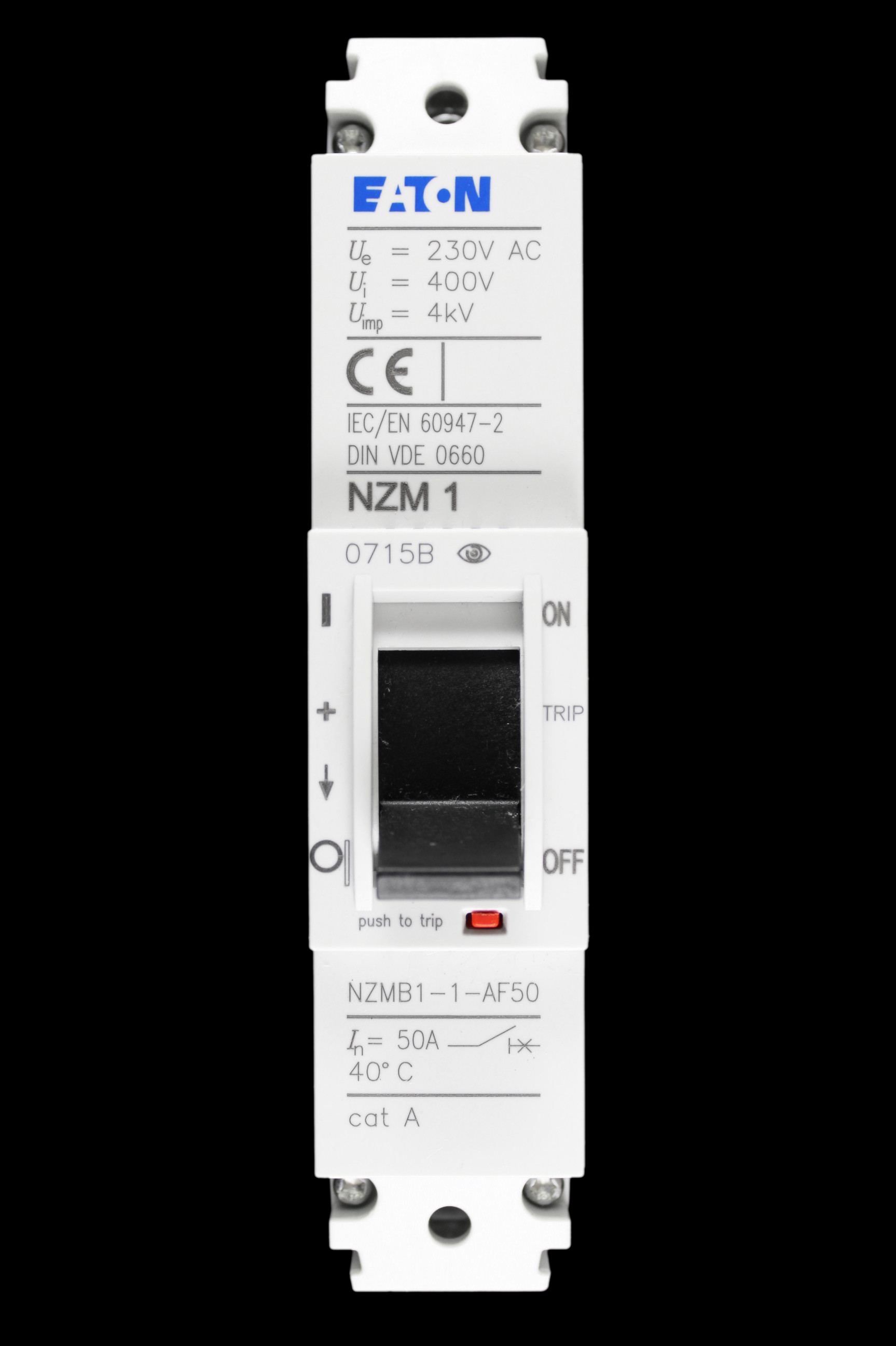 EATON 50 AMP 25kA MCCB NZMB1-1-AF50