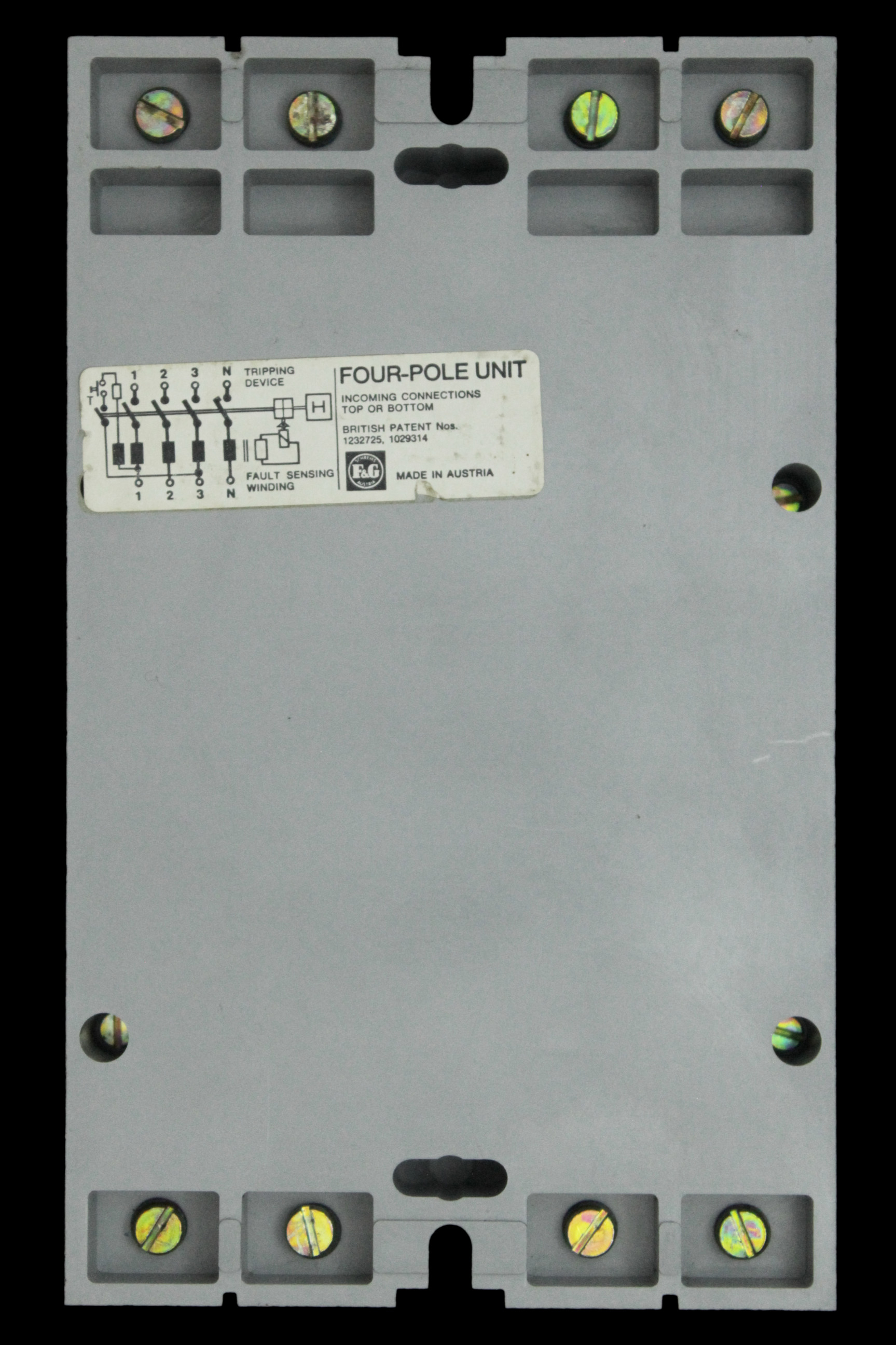 BILL 100 AMP 30mA FOUR POLE ELCB LT1004EL30