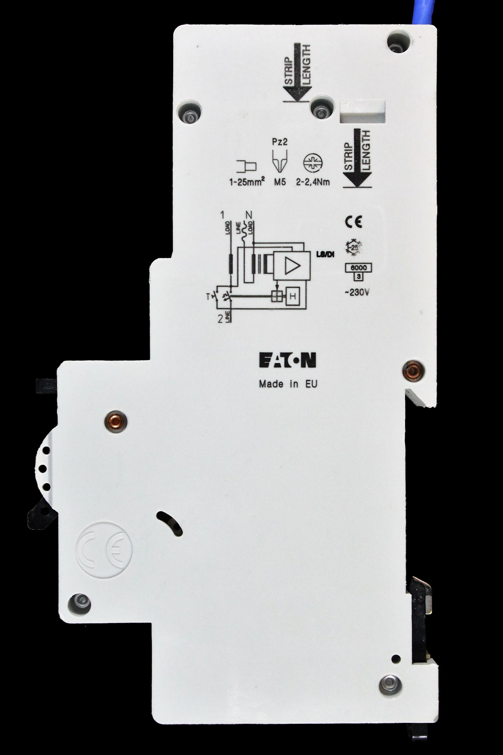 EATON 20 AMP CURVE B 6kA 30mA RCBO TYPE AC EAD20BH30