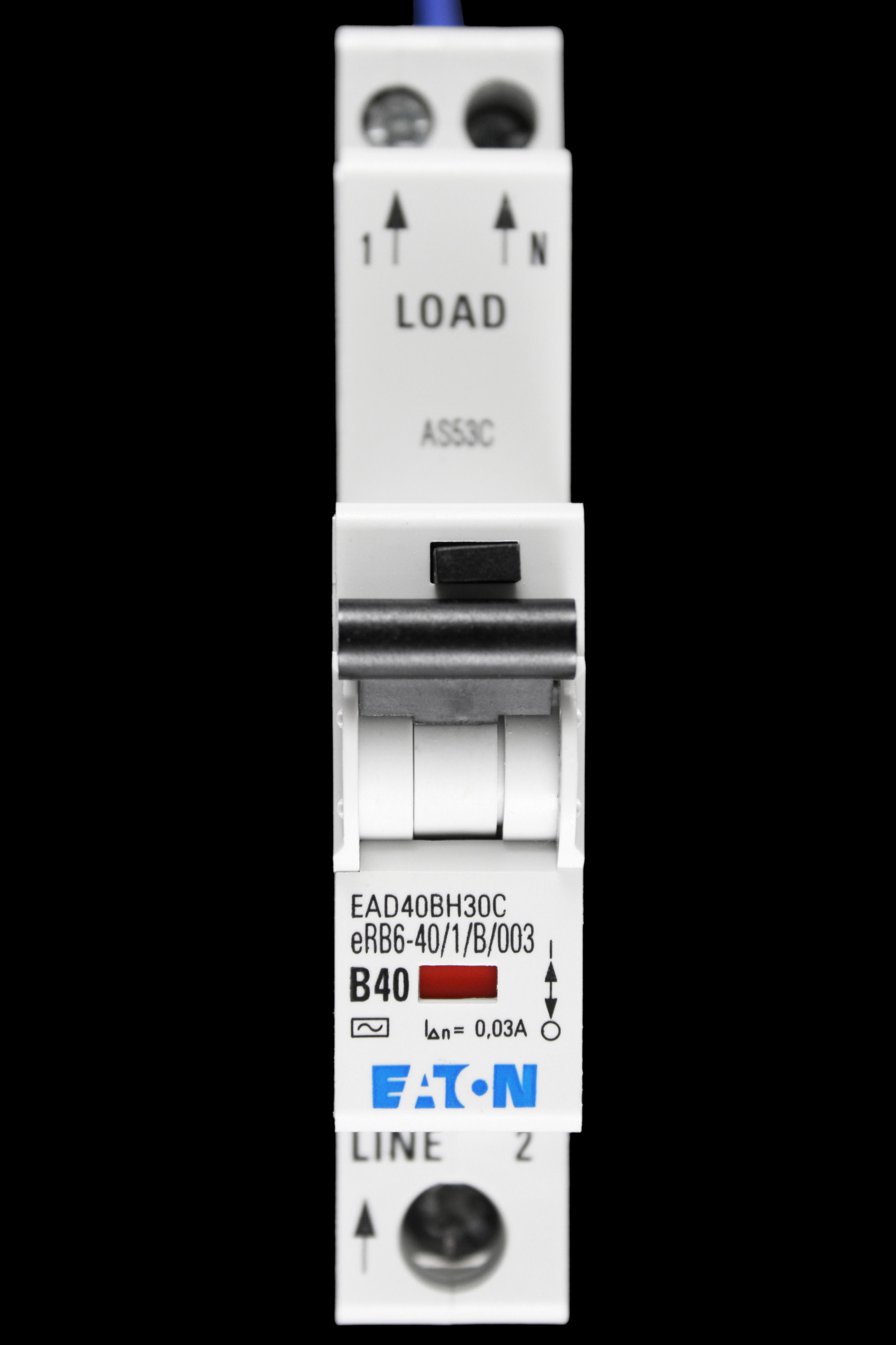 EATON 40 AMP CURVE B 6kA 30mA RCBO TYPE AC EAD40BH30C ERB6-40/1/B/003