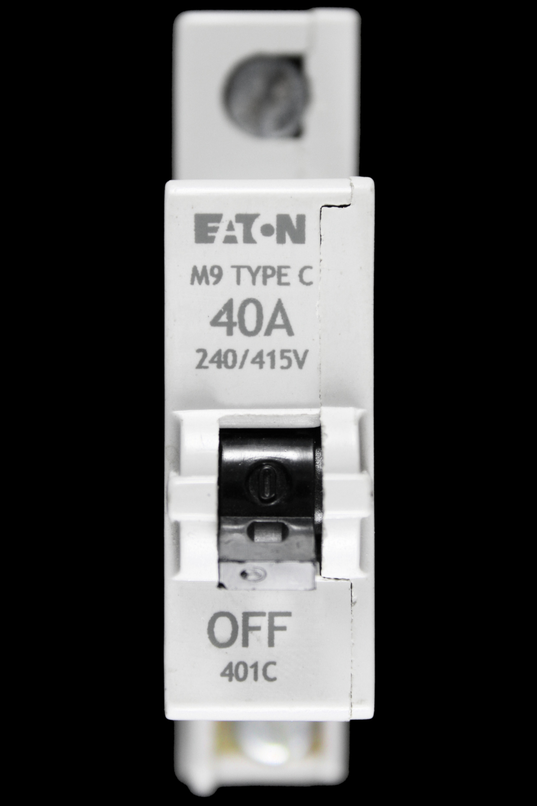 EATON 40 AMP CURVE C M9 MCB CIRCUIT BREAKER 401C
