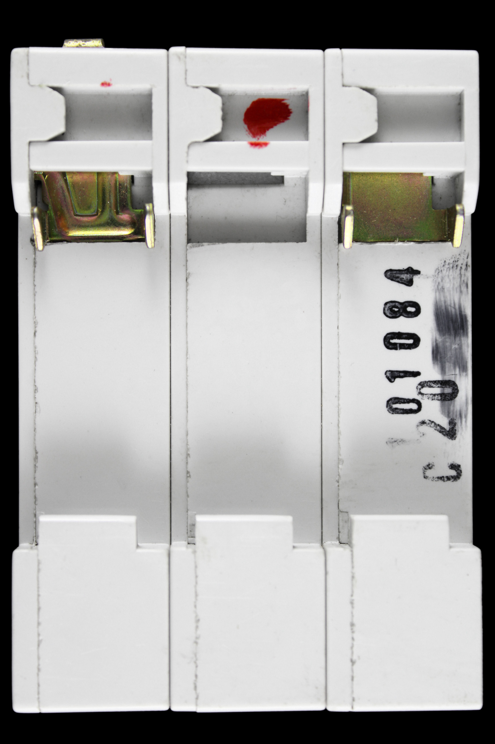 BILL 20 AMP CURVE C M9 TRIPLE POLE MCB CIRCUIT BREAKER T203C RED