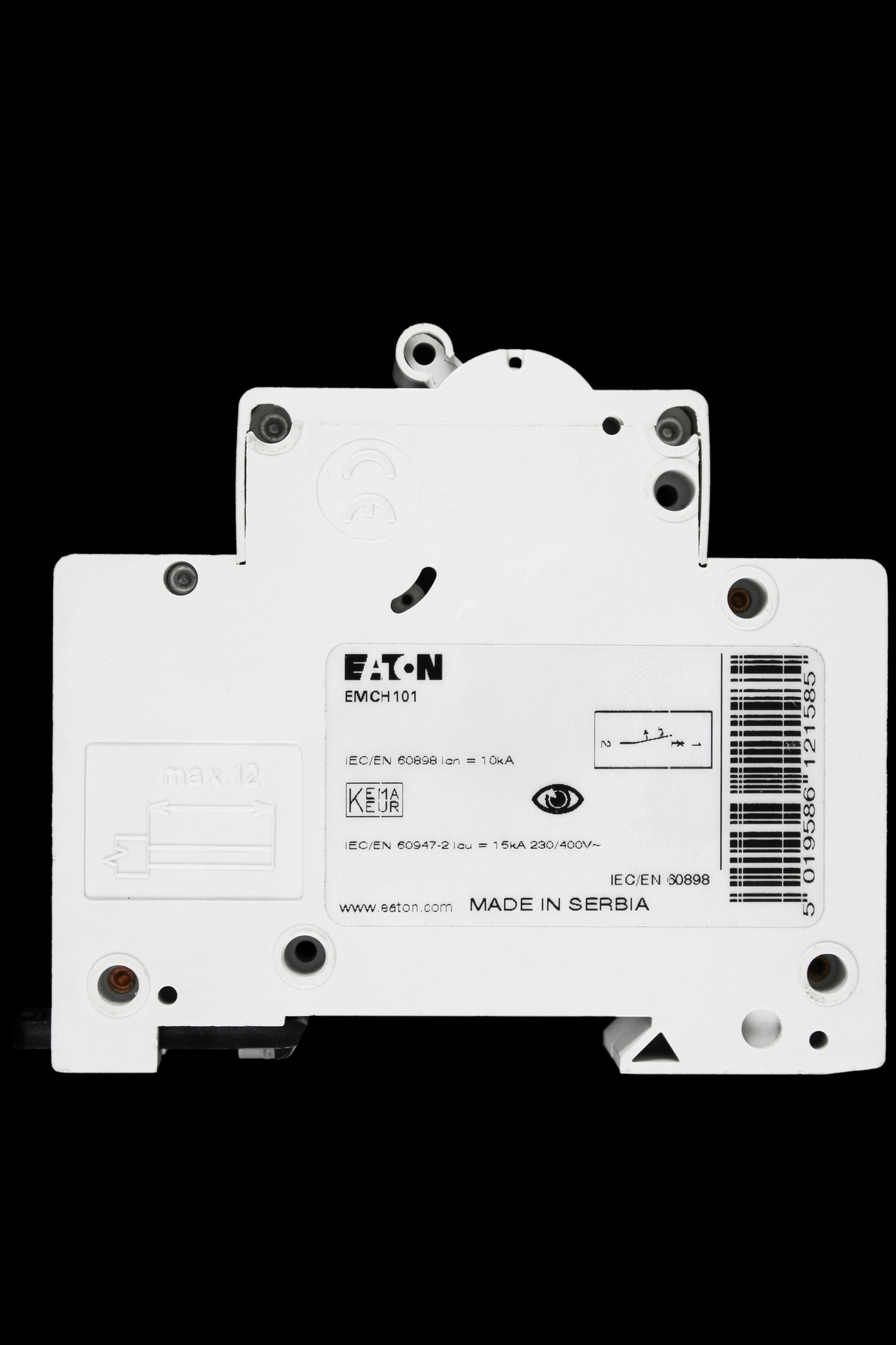 EATON 1 AMP CURVE C 10kA MCB CIRCUIT BREAKER EMCH101