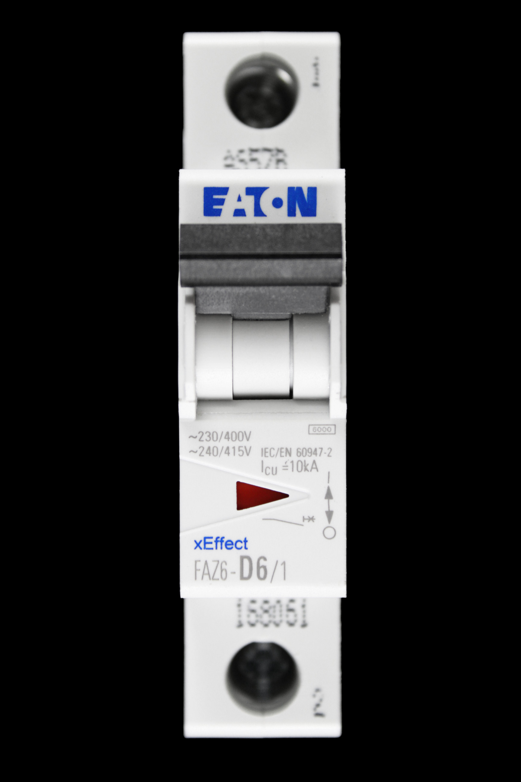 EATON 6 AMP CURVE D 6kA MCB CIRCUIT BREAKER FAZ6-D6/1