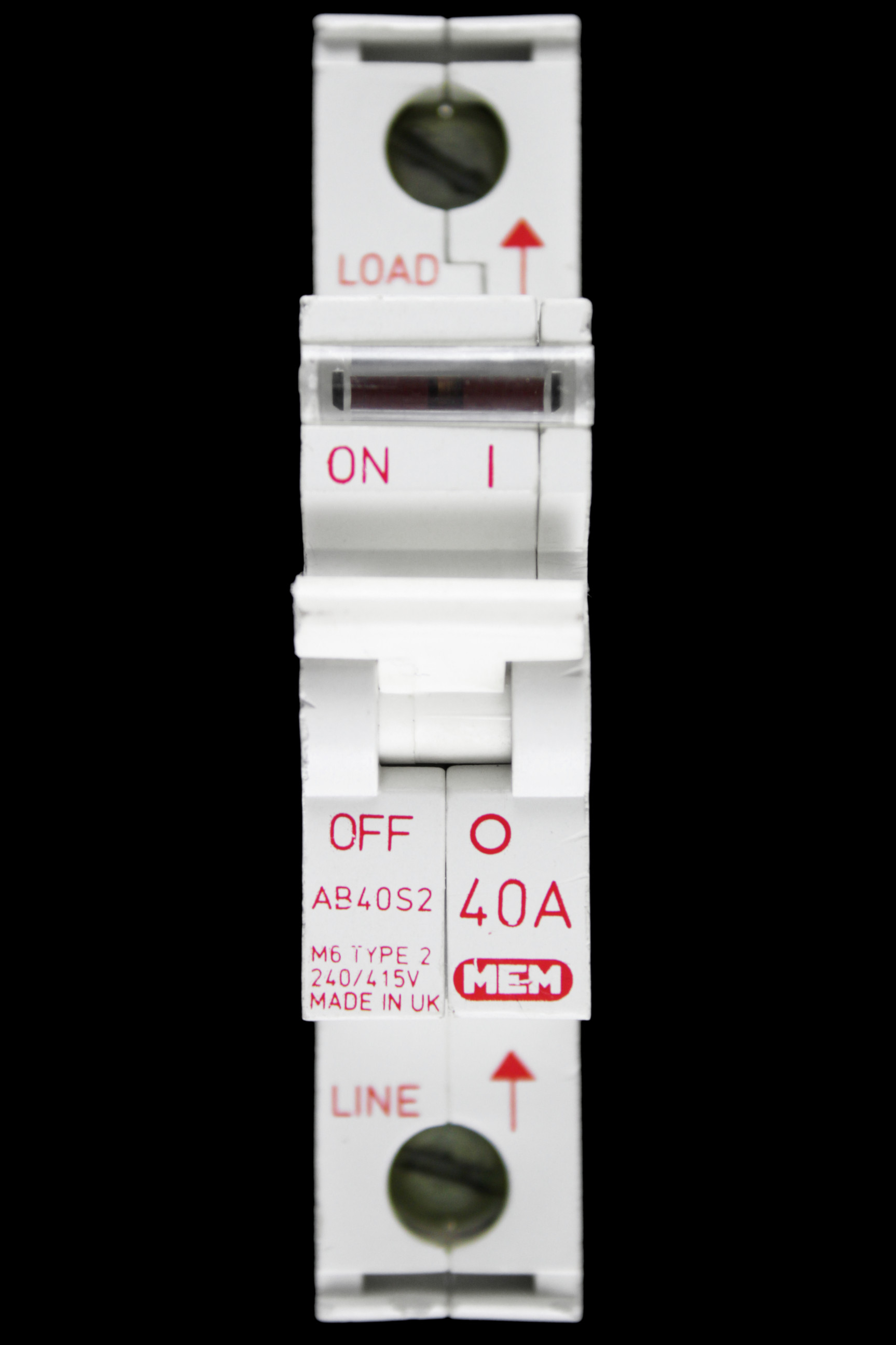 MEM TYPE 2 40 MCB M6 CIRCUIT BREAKER AB40S2 SL
