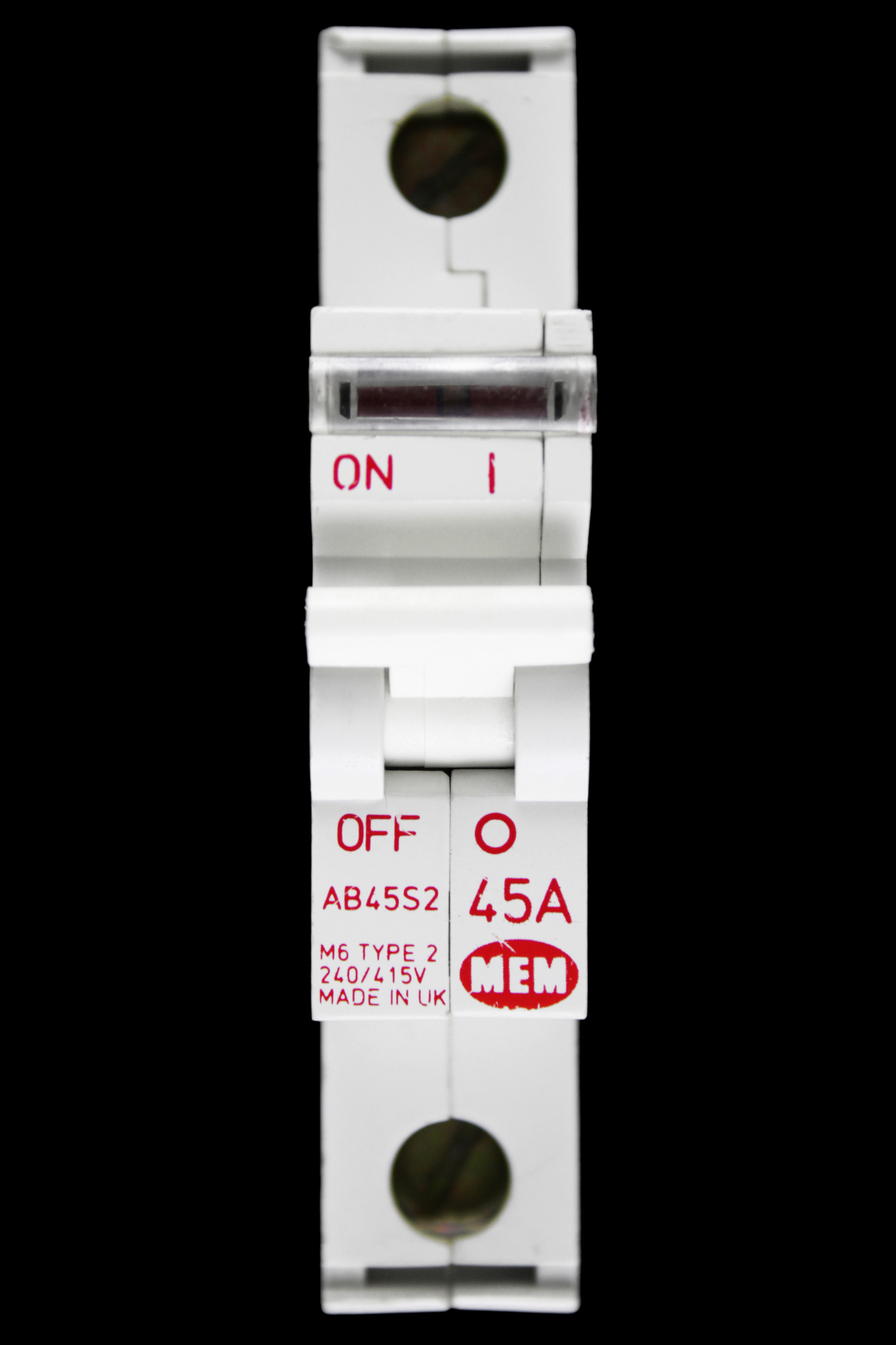 MEM TYPE 2 45 MCB M6 CIRCUIT BREAKER AB45S2 SL