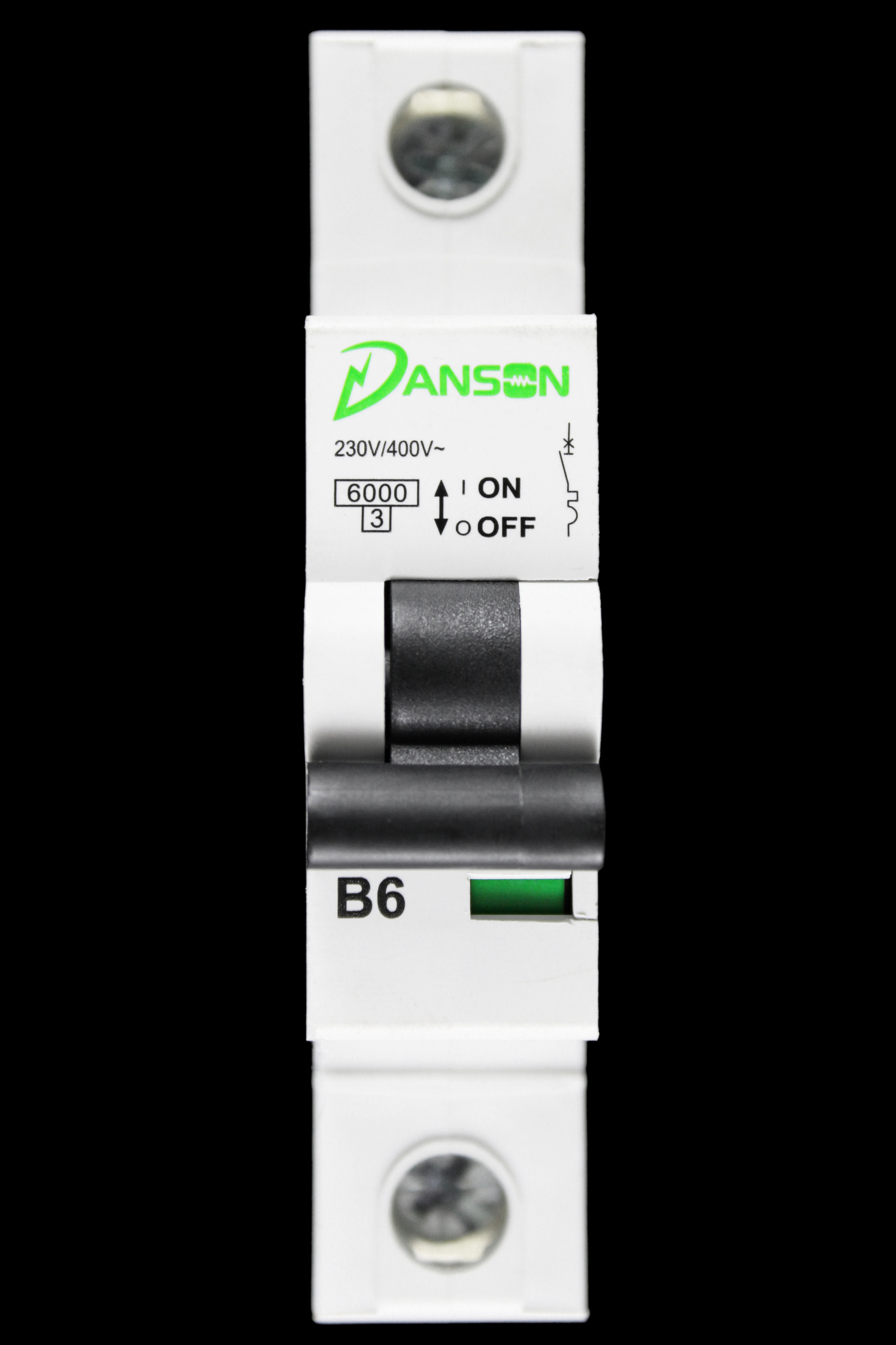 DANSON 6 AMP CURVE B 6kA MCB CIRCUIT BREAKER