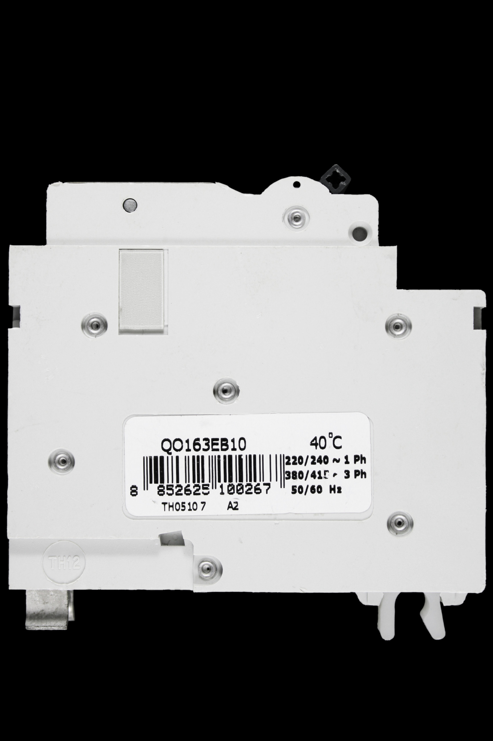 SQUARE D 63 AMP CURVE B 10kA MCB CIRCUIT BREAKER QOE QO163EB10