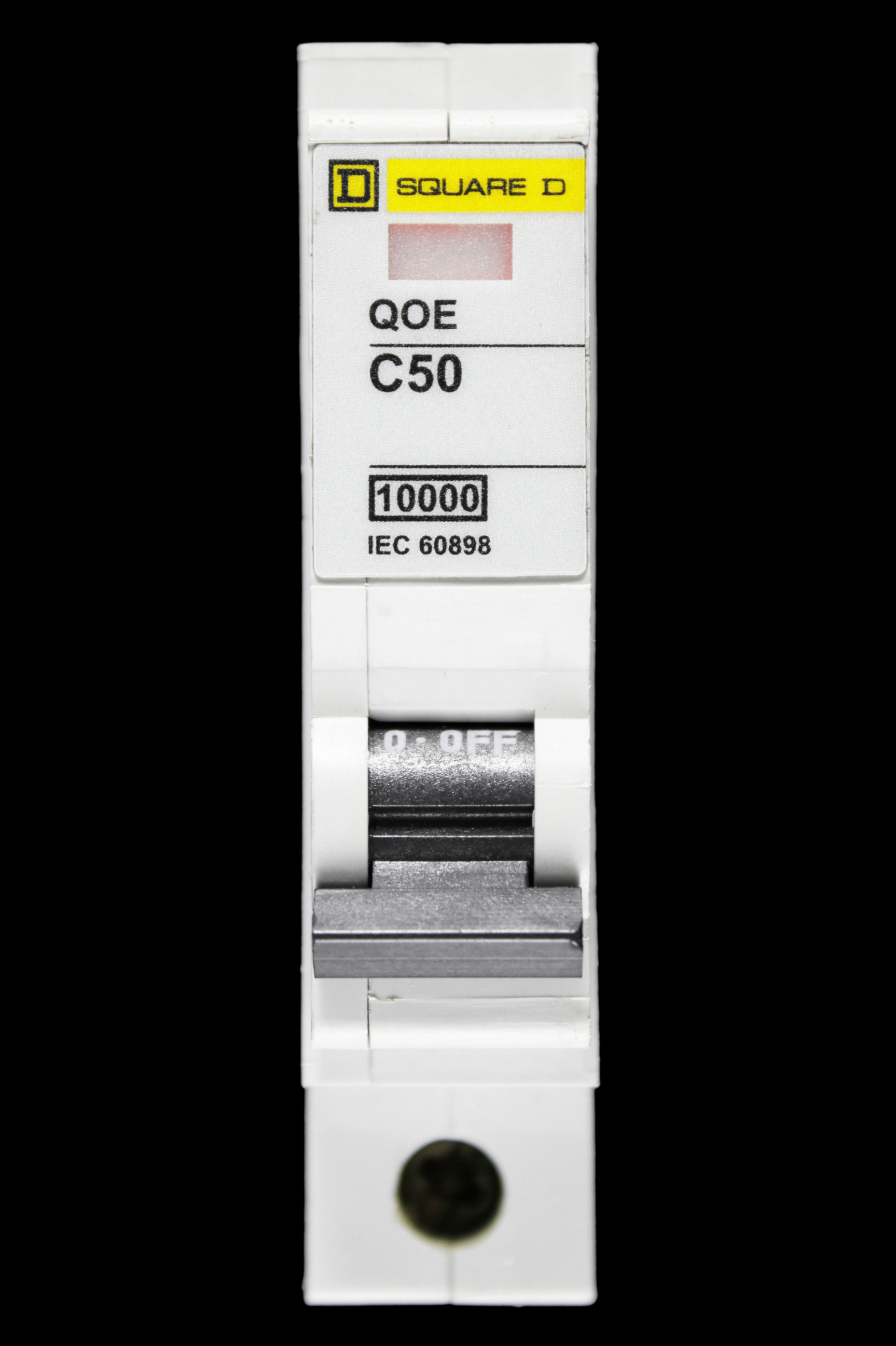 SQUARE D 50 AMP CURVE C 10kA MCB CIRCUIT BREAKER QOE QO150EC10