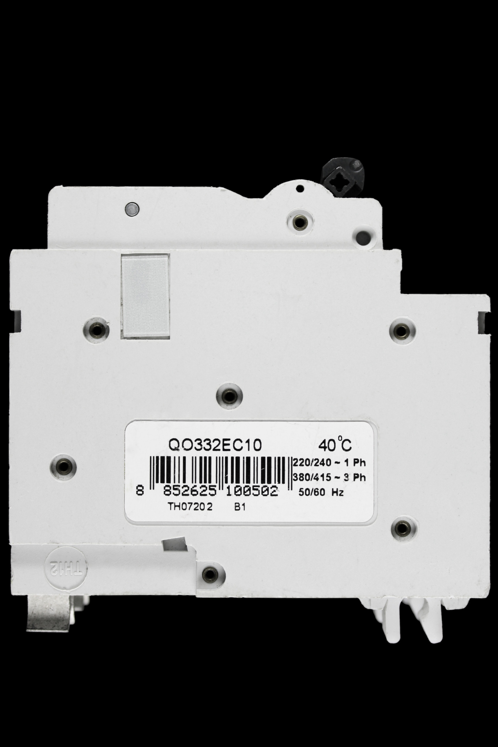 SQUARE D 32 AMP CURVE C 10kA TRIPLE POLE MCB CIRCUIT BREAKER QOE QO332EC10