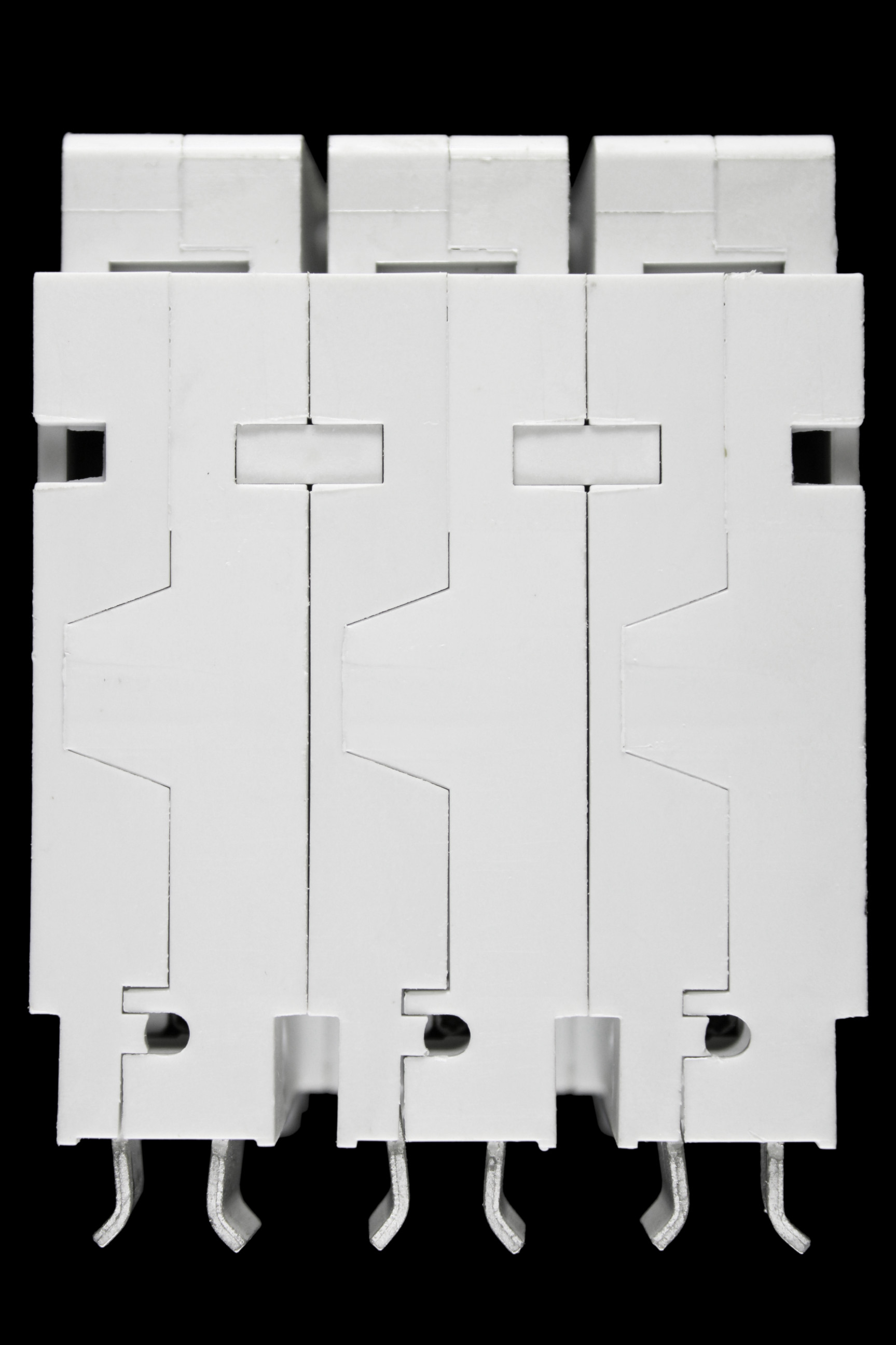 SQUARE D 32 AMP CURVE C 10kA TRIPLE POLE MCB CIRCUIT BREAKER QOE QO332EC10