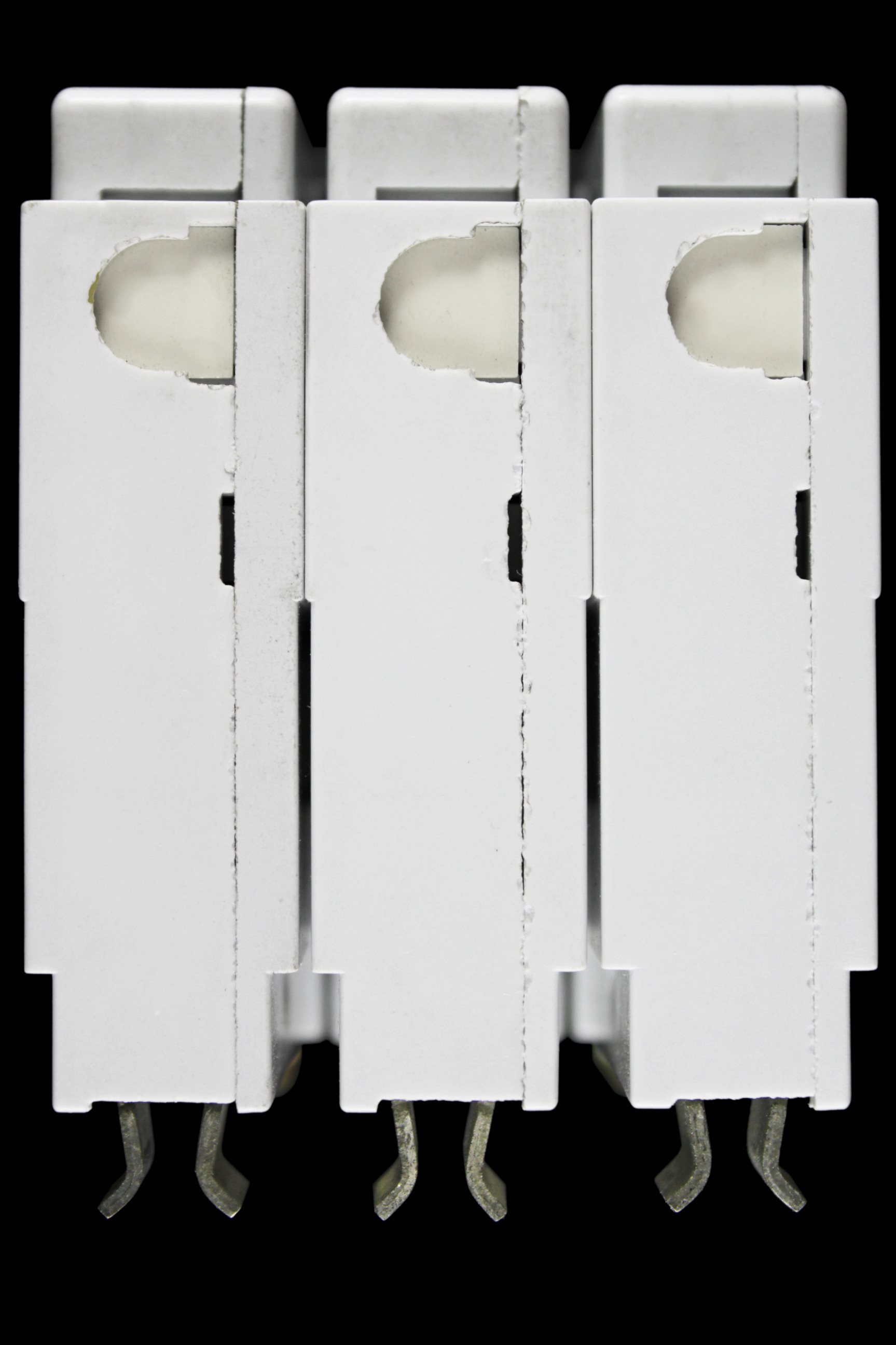 SQUARE D 63 AMP TYPE 3 M6 TRIPLE POLE MCB CIRCUIT BREAKER QOE