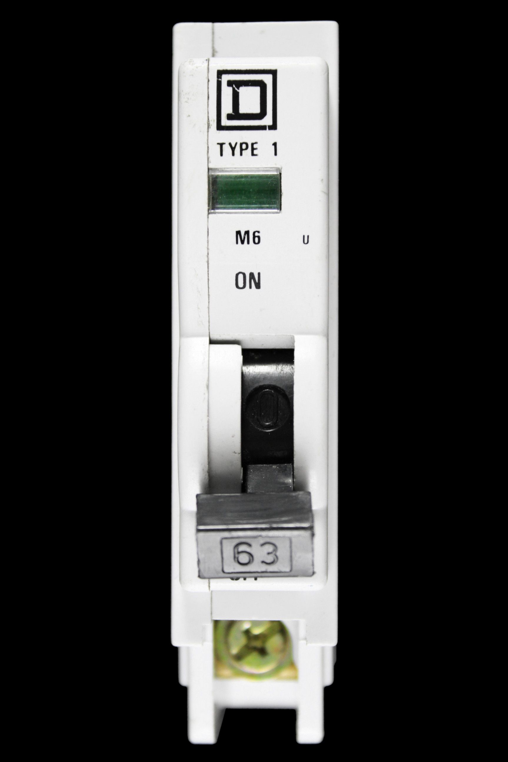 SQUARE D 63 AMP TYPE 1 M6 MCB CIRCUIT BREAKER QOE