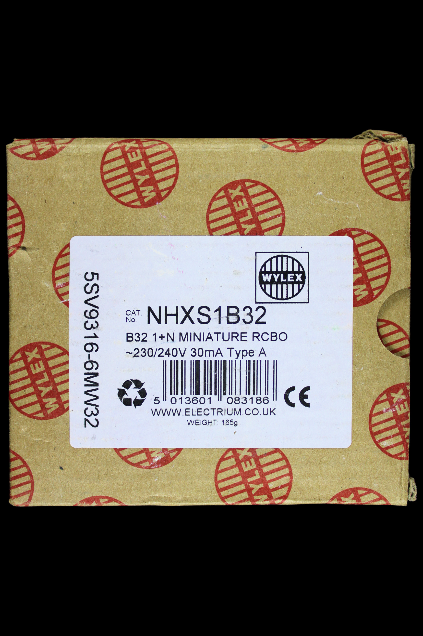 WYLEX 32 AMP CURVE B 6kA 30mA RCBO TYPE A NHXS1B32