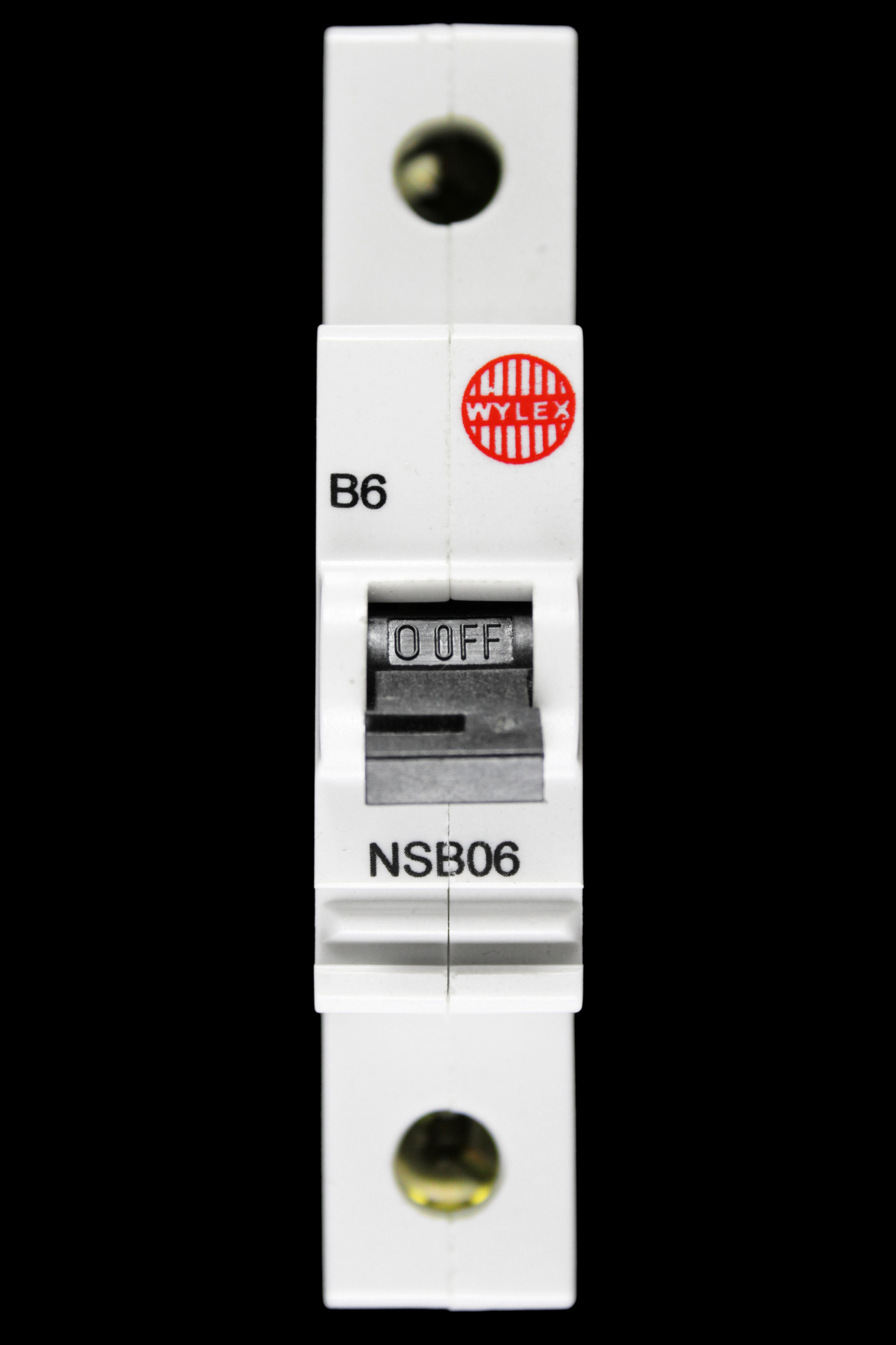 WYLEX 6 AMP CURVE B 6kA MCB CIRCUIT BREAKER NSB06 RED