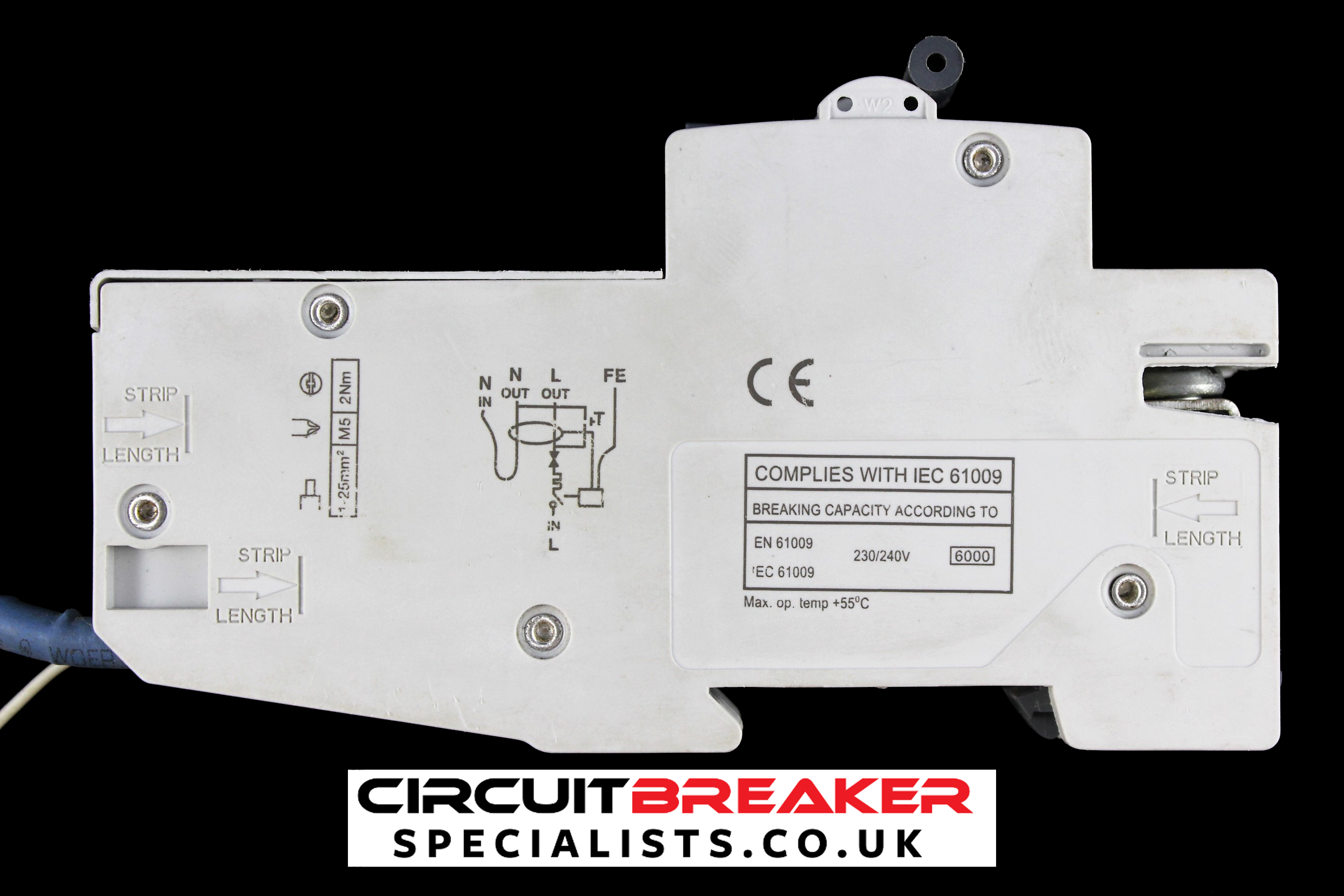NEWLEC 10 AMP CURVE B 6kA 30mA RCBO TYPE A