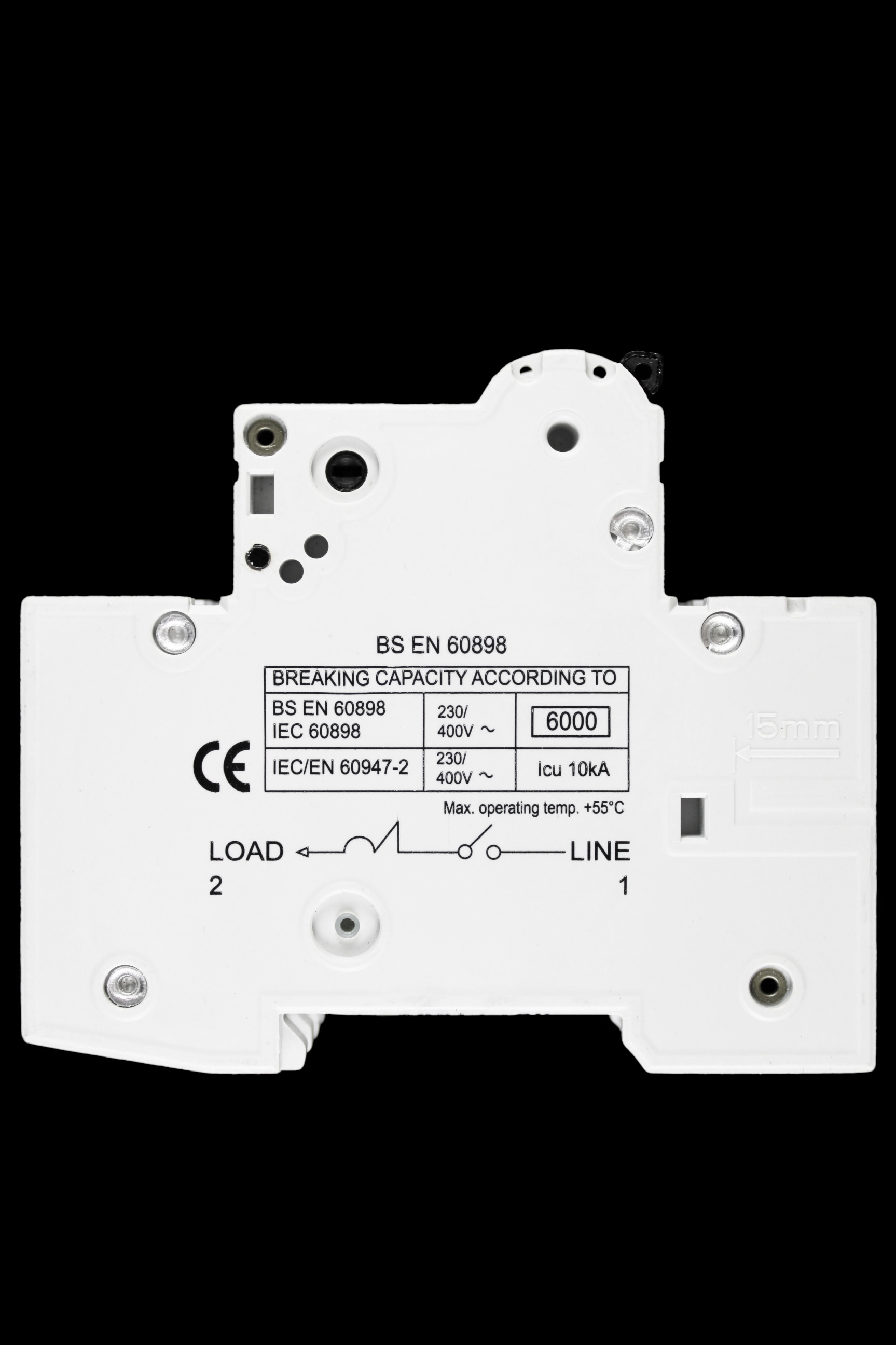 WYLEX 40 AMP CURVE C 6kA TRIPLE POLE MCB CIRCUIT BREAKER NSB340-C