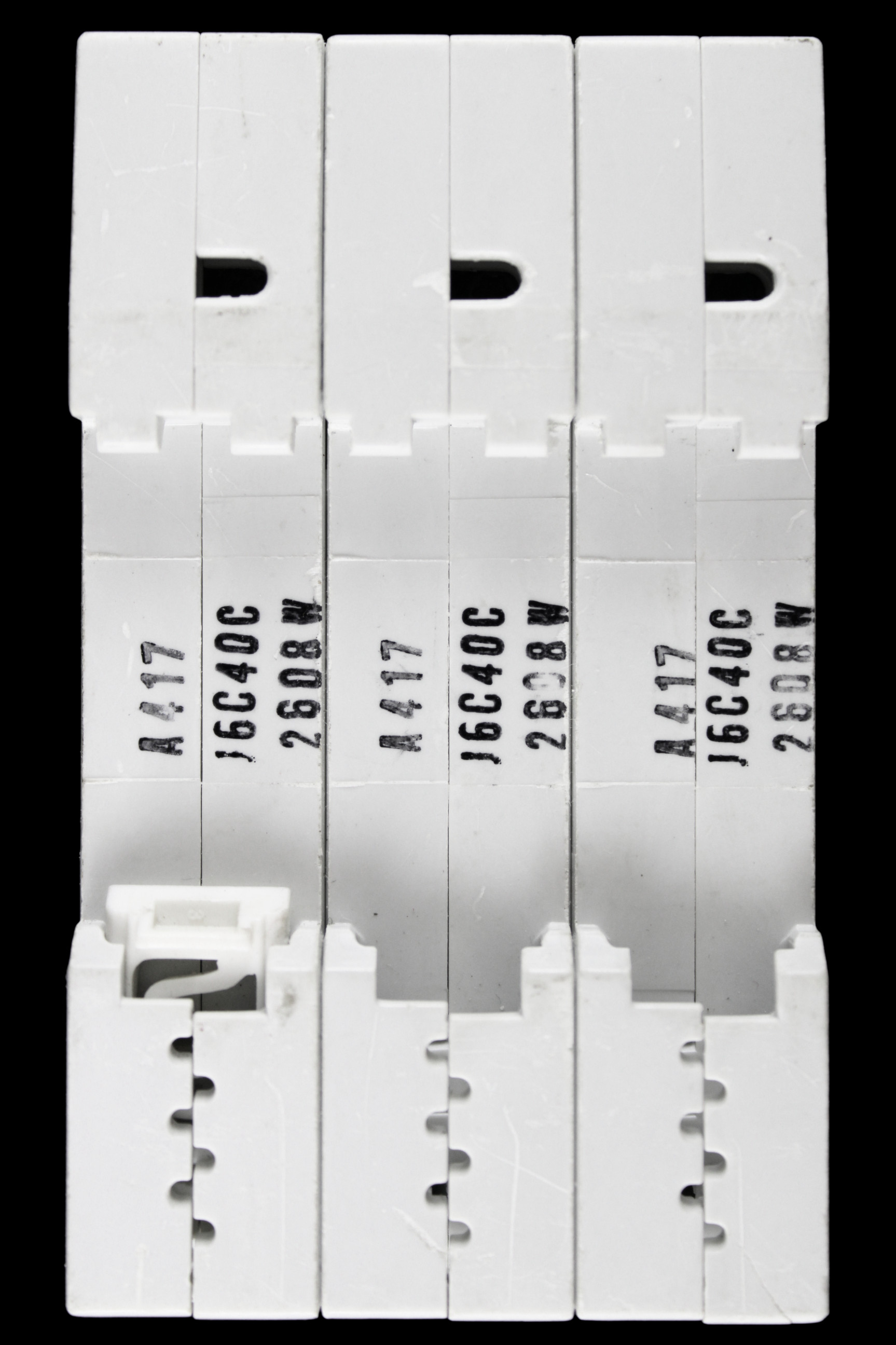 WYLEX 40 AMP CURVE C 6kA TRIPLE POLE MCB CIRCUIT BREAKER NSB340-C