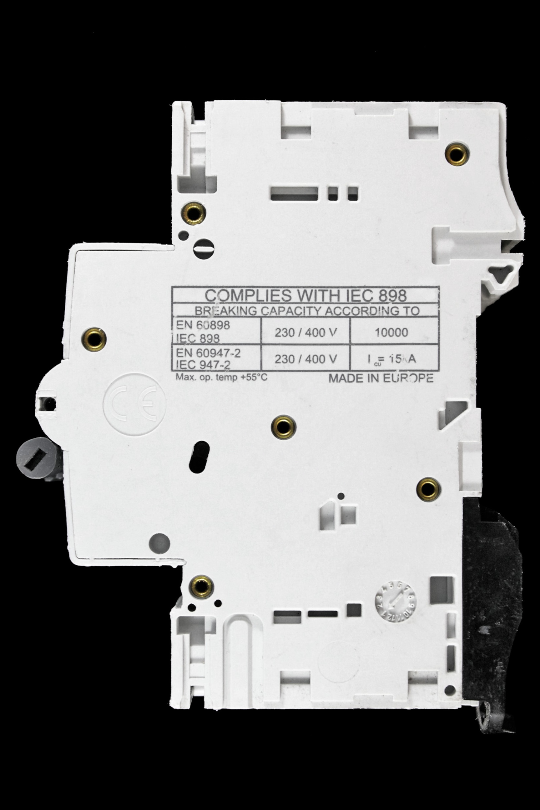 WYLEX 63 AMP CURVE C 10kA TRIPLE POLE MCB CIRCUIT BREAKER PSB363-C BC