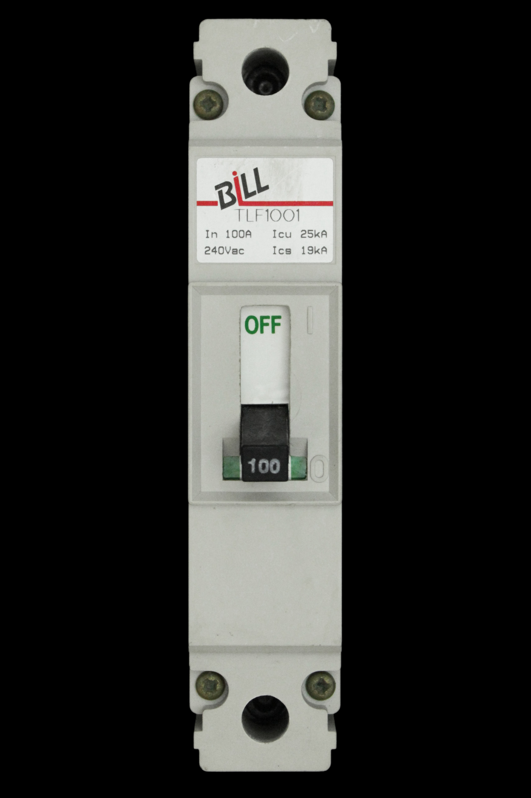 BILL 100 AMP 25kA MCCB TLF1001