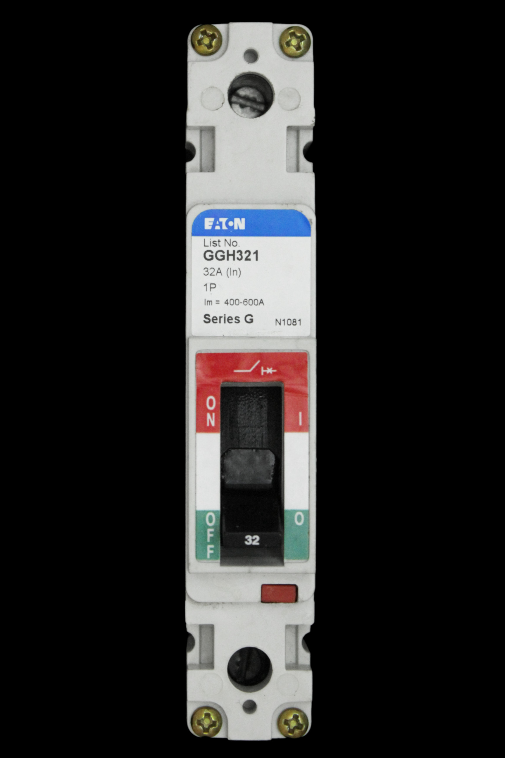 EATON 32 AMP 25kA MCCB GGH321