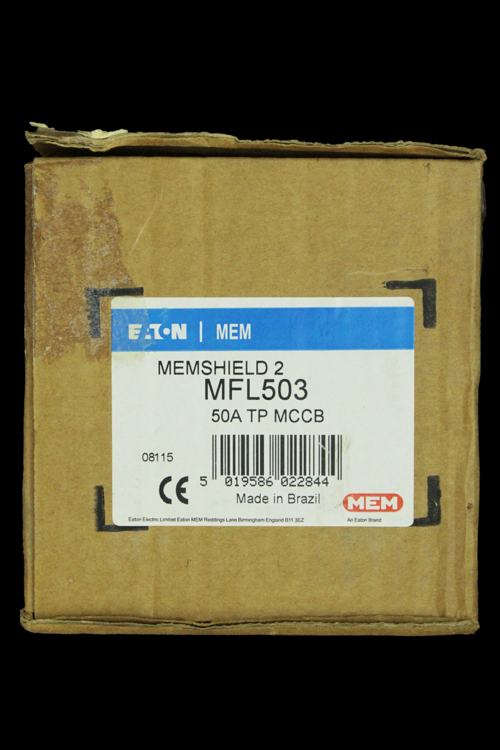 MEM 50 AMP 25kA TRIPLE POLE MCCB MFL503