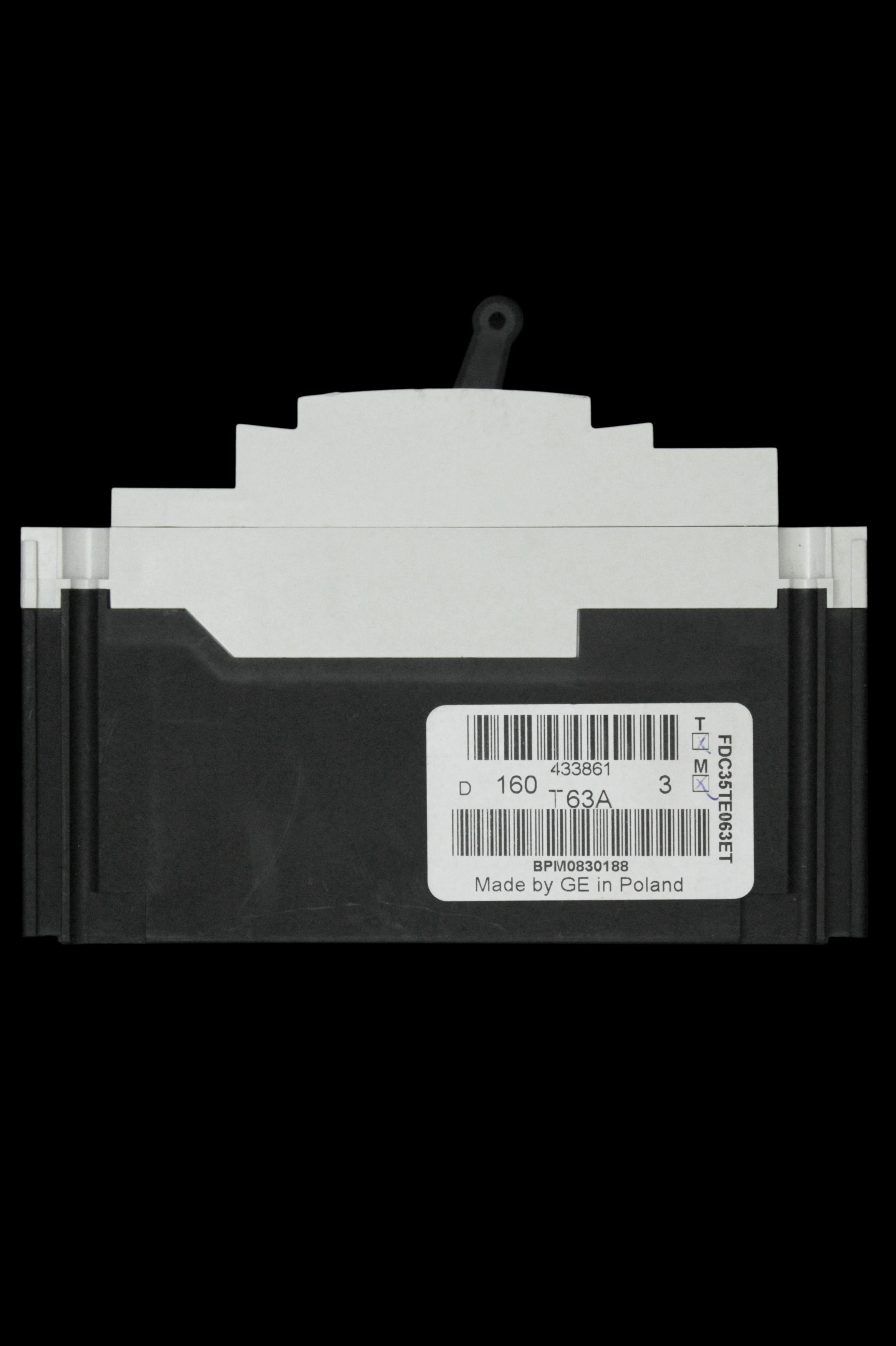 GENERAL ELECTRIC 63 AMP 18kA TRIPLE POLE MCCB FD160 FDC35TE063ET GE