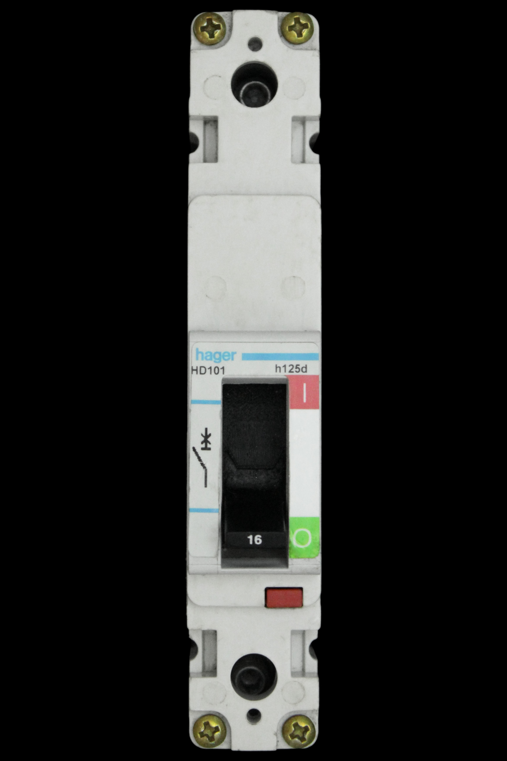 HAGER 16 AMP 16kA MCCB HD101 H125D