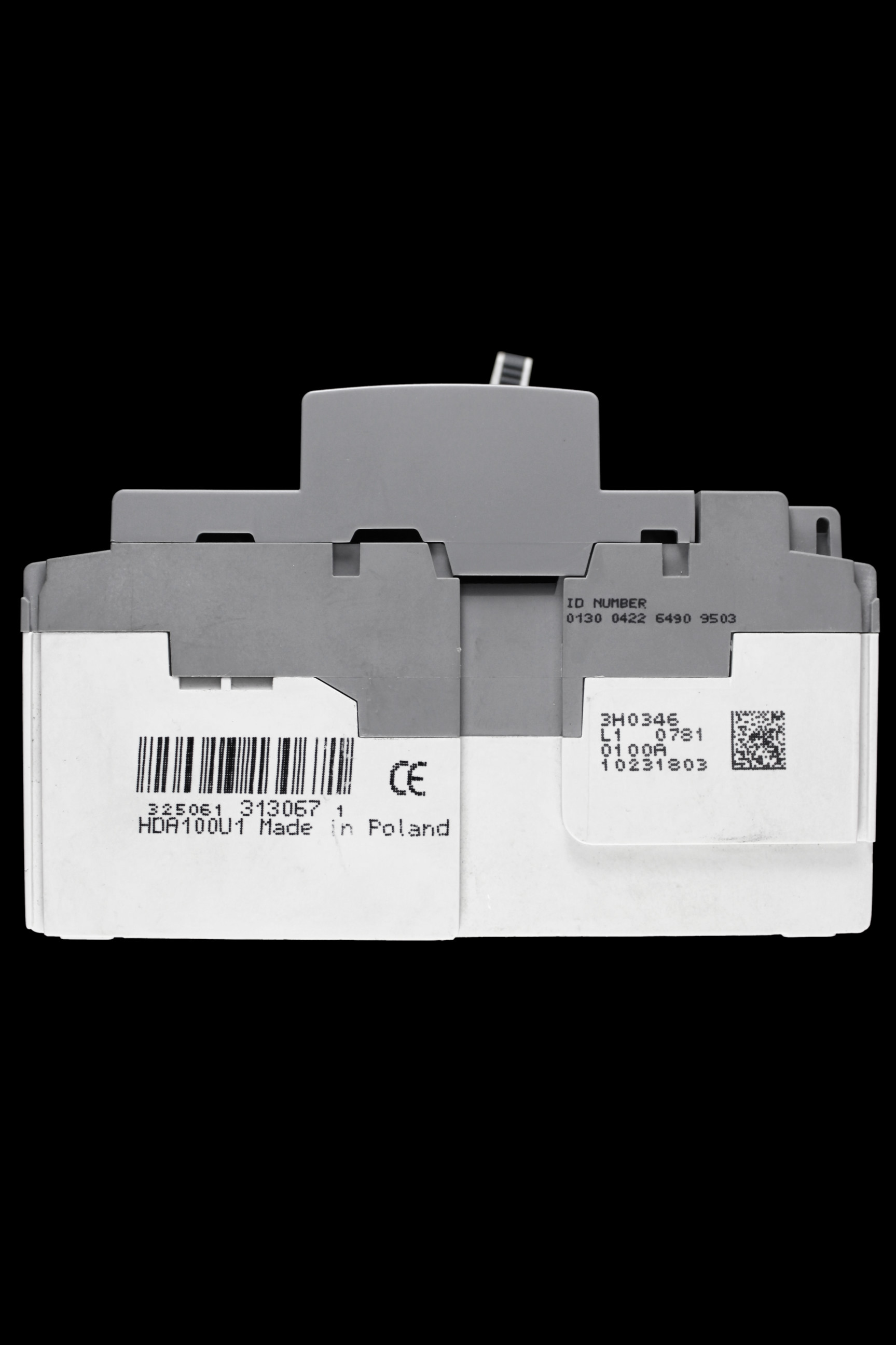 HAGER 100 AMP 18kA TRIPLE POLE MCCB X160 313067 HDA100U