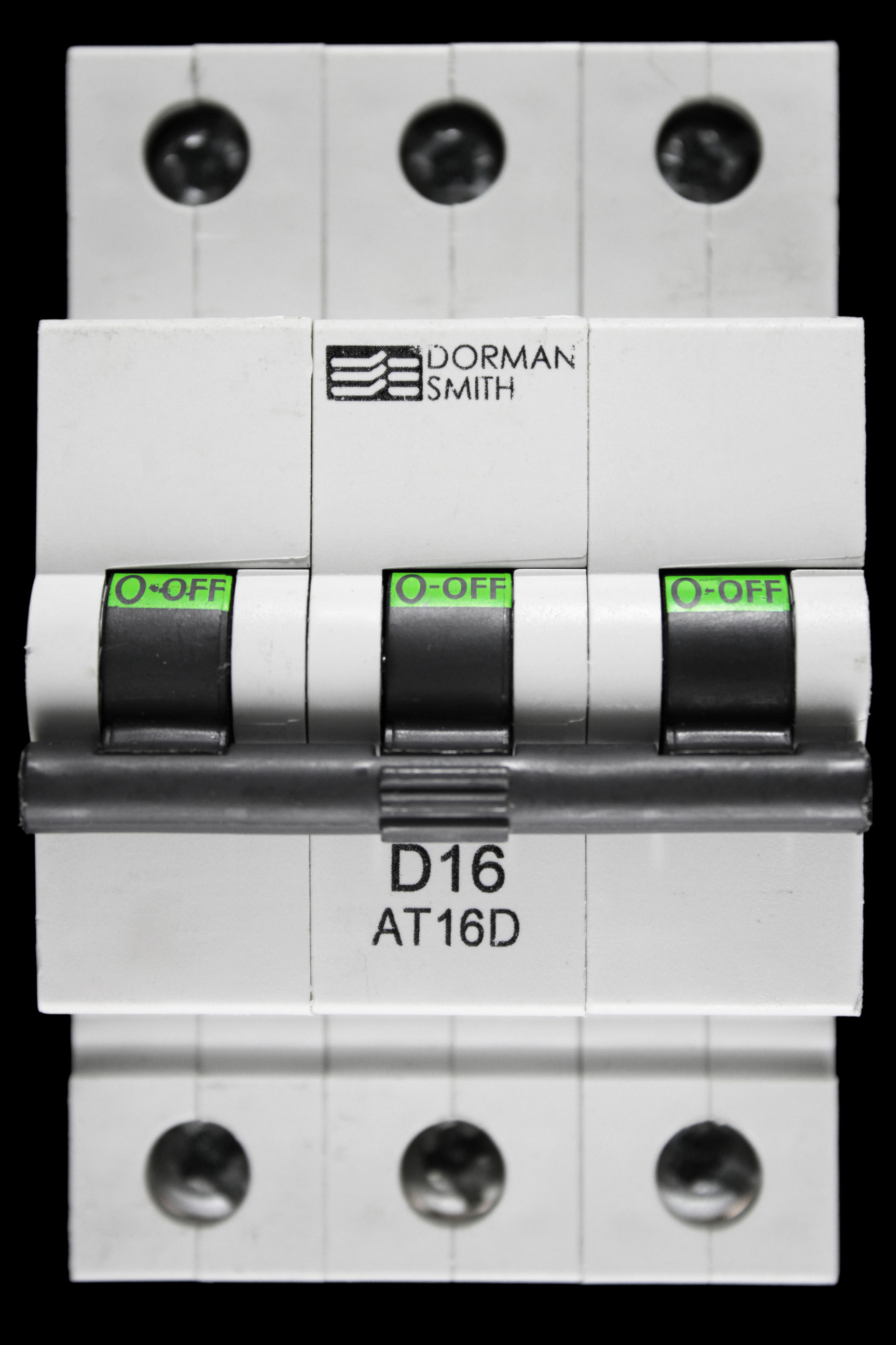 DORMAN SMITH 16 AMP CURVE D 6kA TRIPLE POLE MCB CIRCUIT BREAKER AT16D BC